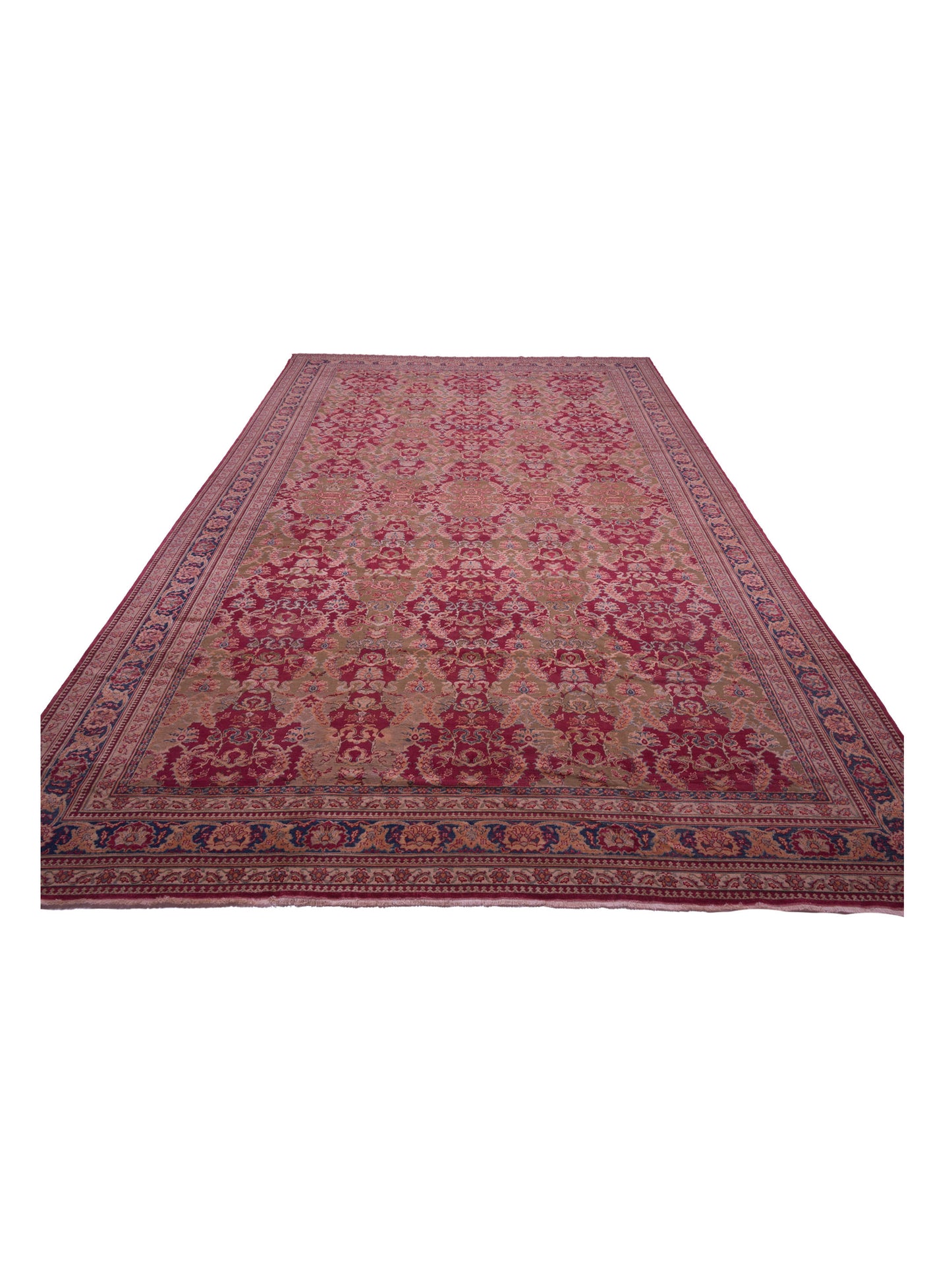 Pasha Antique Loom  Red Blue Traditional