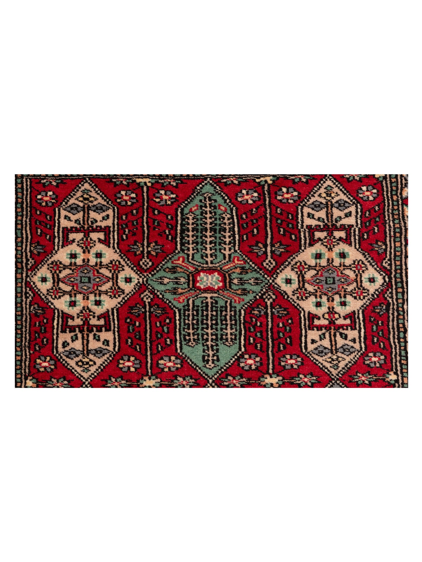 Bokhara 146608 Red Red 2.7x4.2 Hand Knotted Rug
