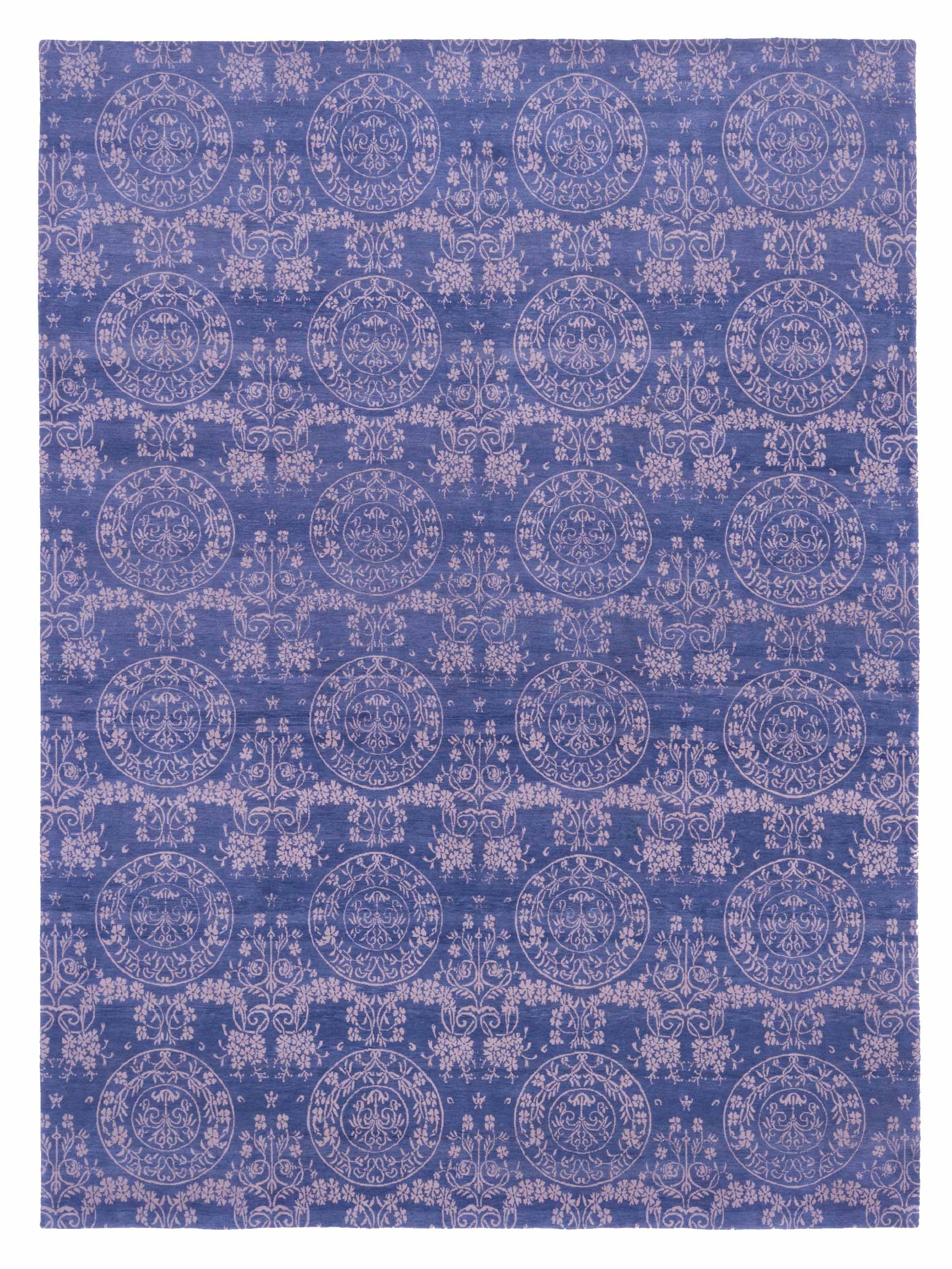 Siena Nepalese  Gray Blue Contemporary