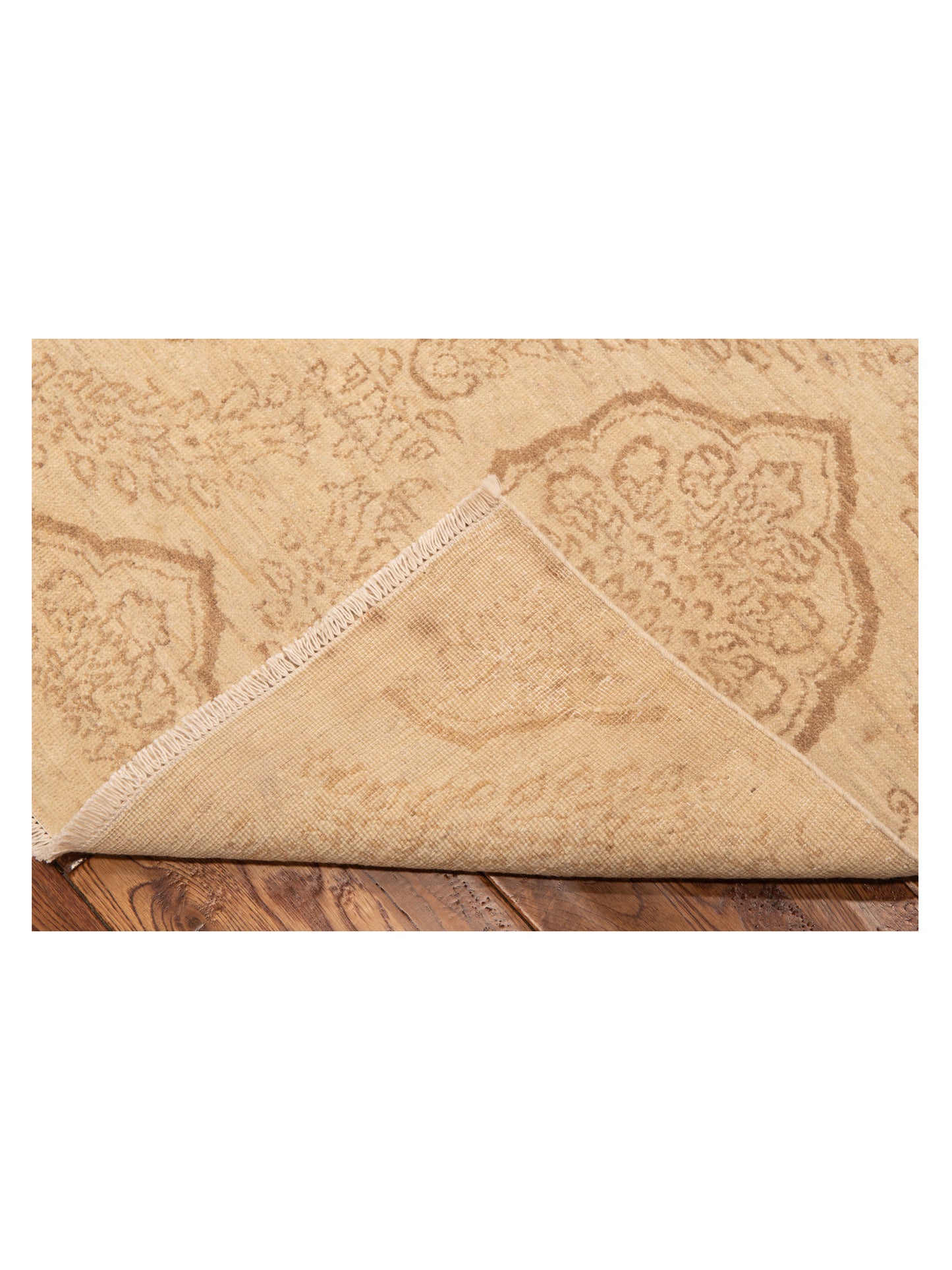 Laila 113088 Ivory Ivory 7.11x10.2 Hand Knotted Rug