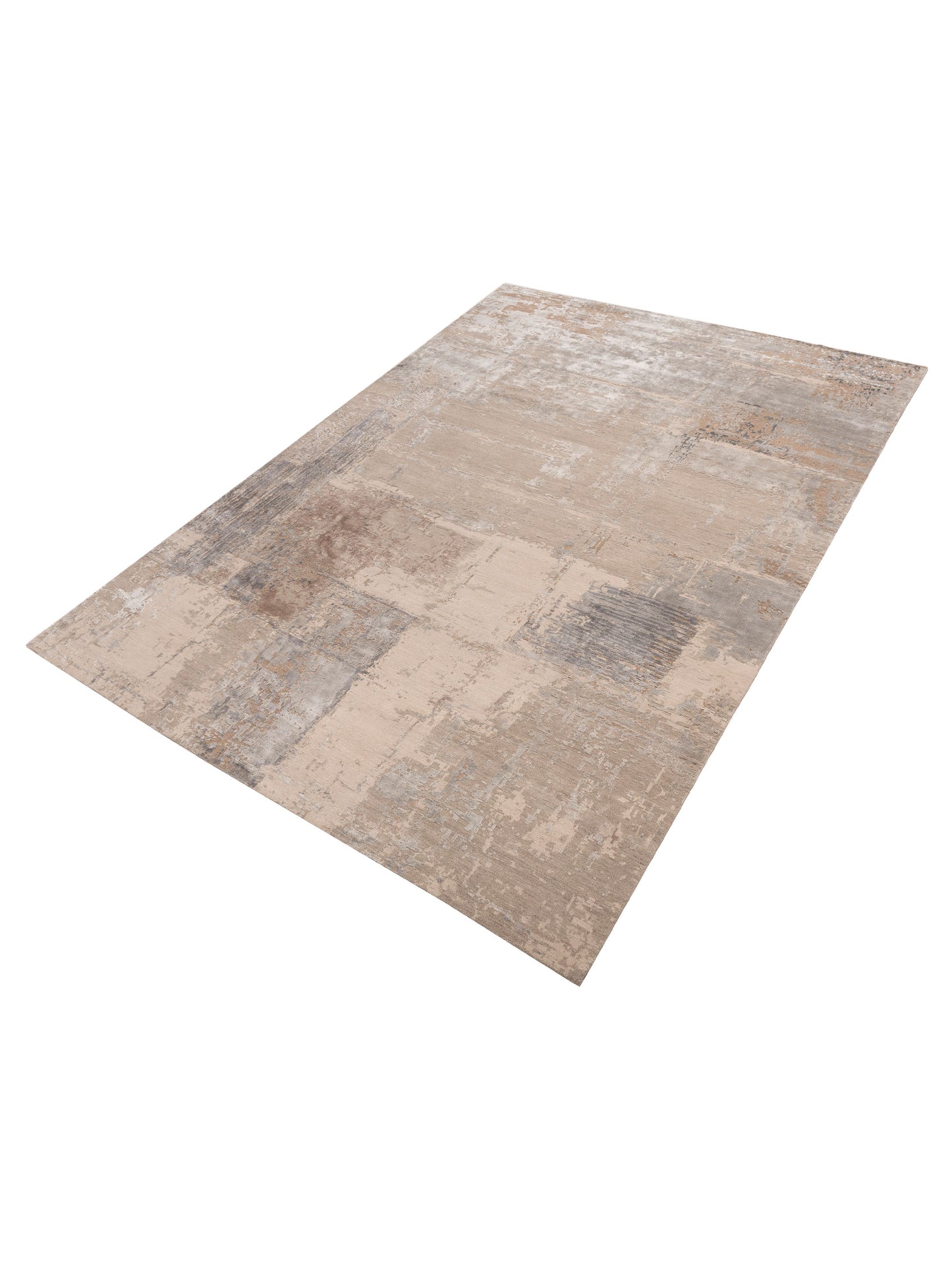 Tibetino 152960 Beige 10x14 Hand Knotted Rug