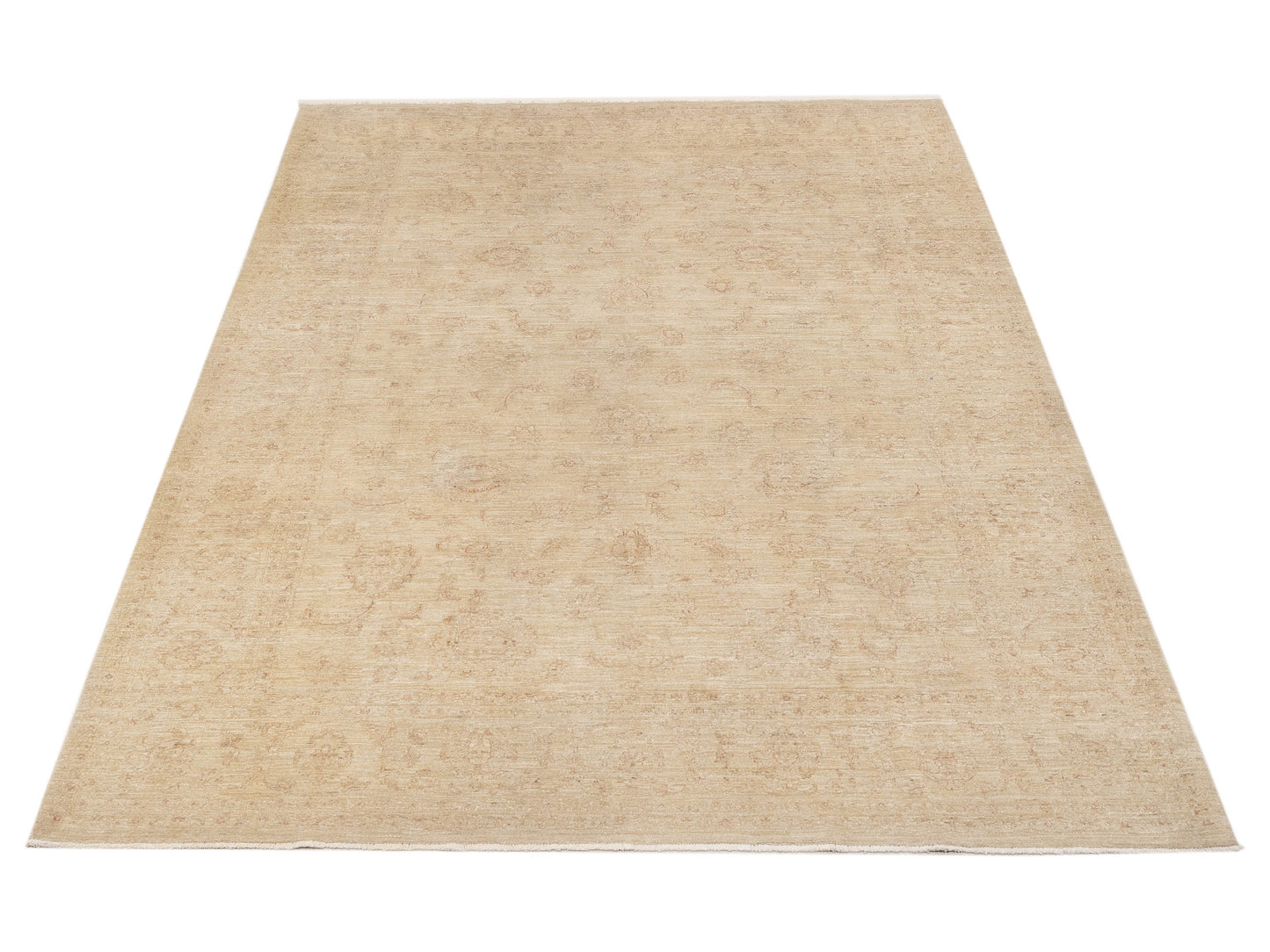 Sultan 113061 Ivory Ivory 8.2x10.10 Hand Knotted Rug