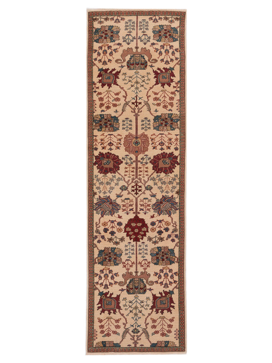 Pasha Antique Loom  Ivory Ivory Traditional