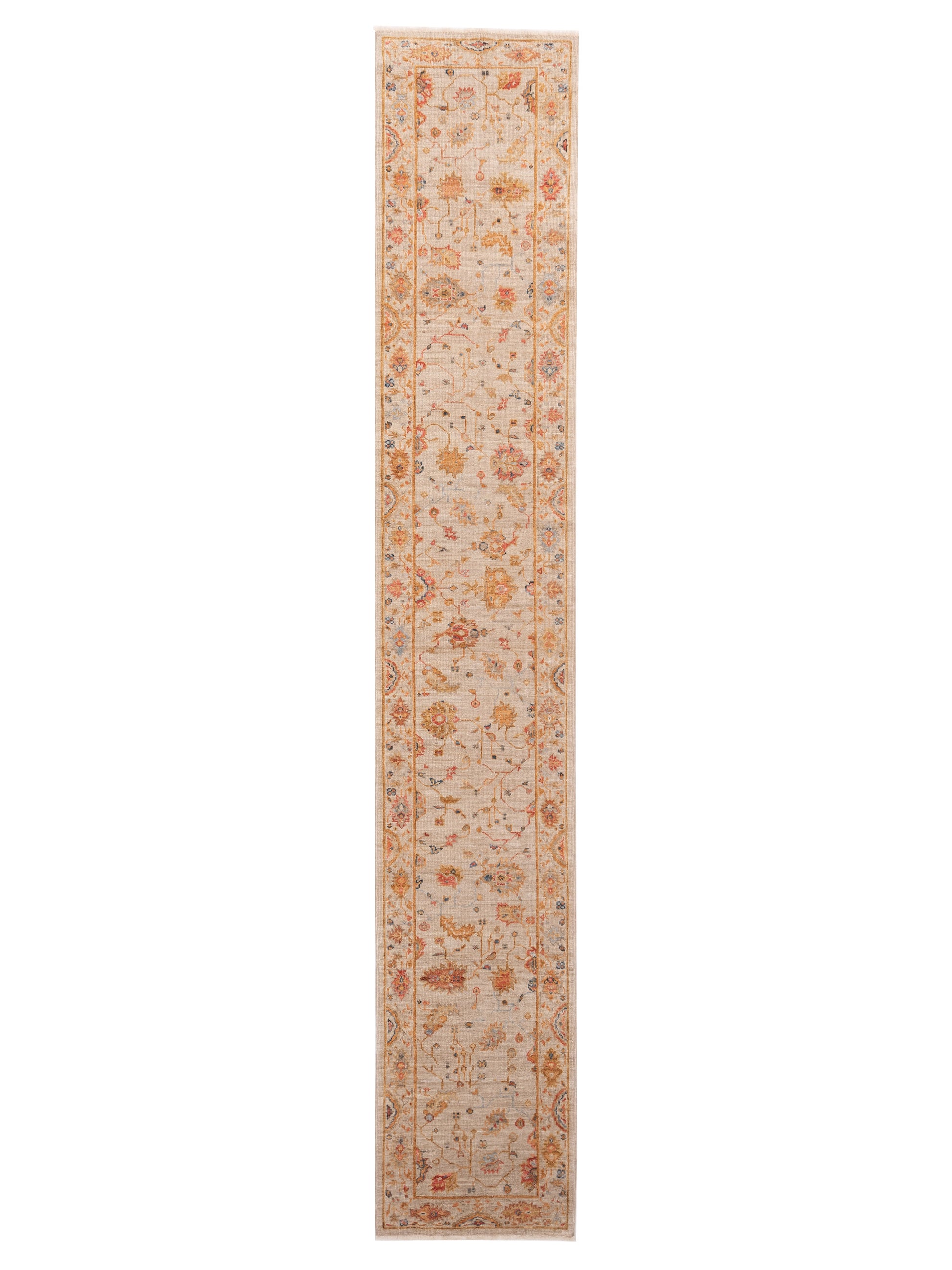 Anadol Angora Oushak  Ivory Ivory Traditional