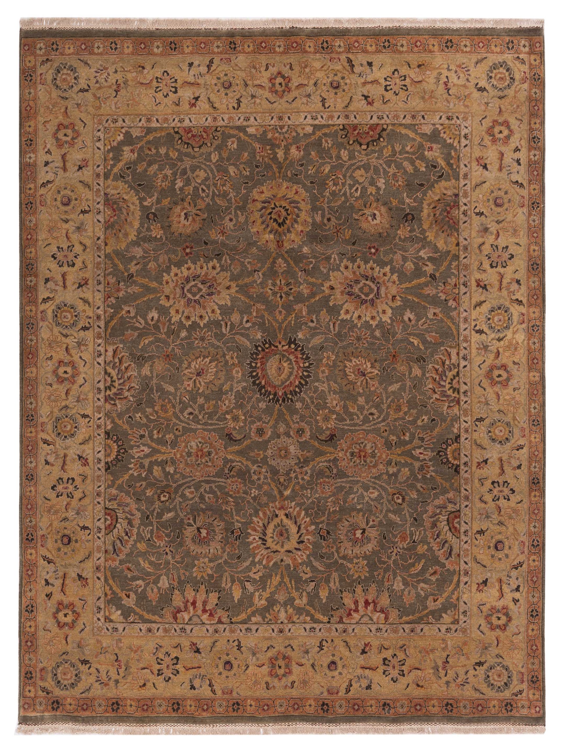 Rajpur Crown  Green Beige Transitional