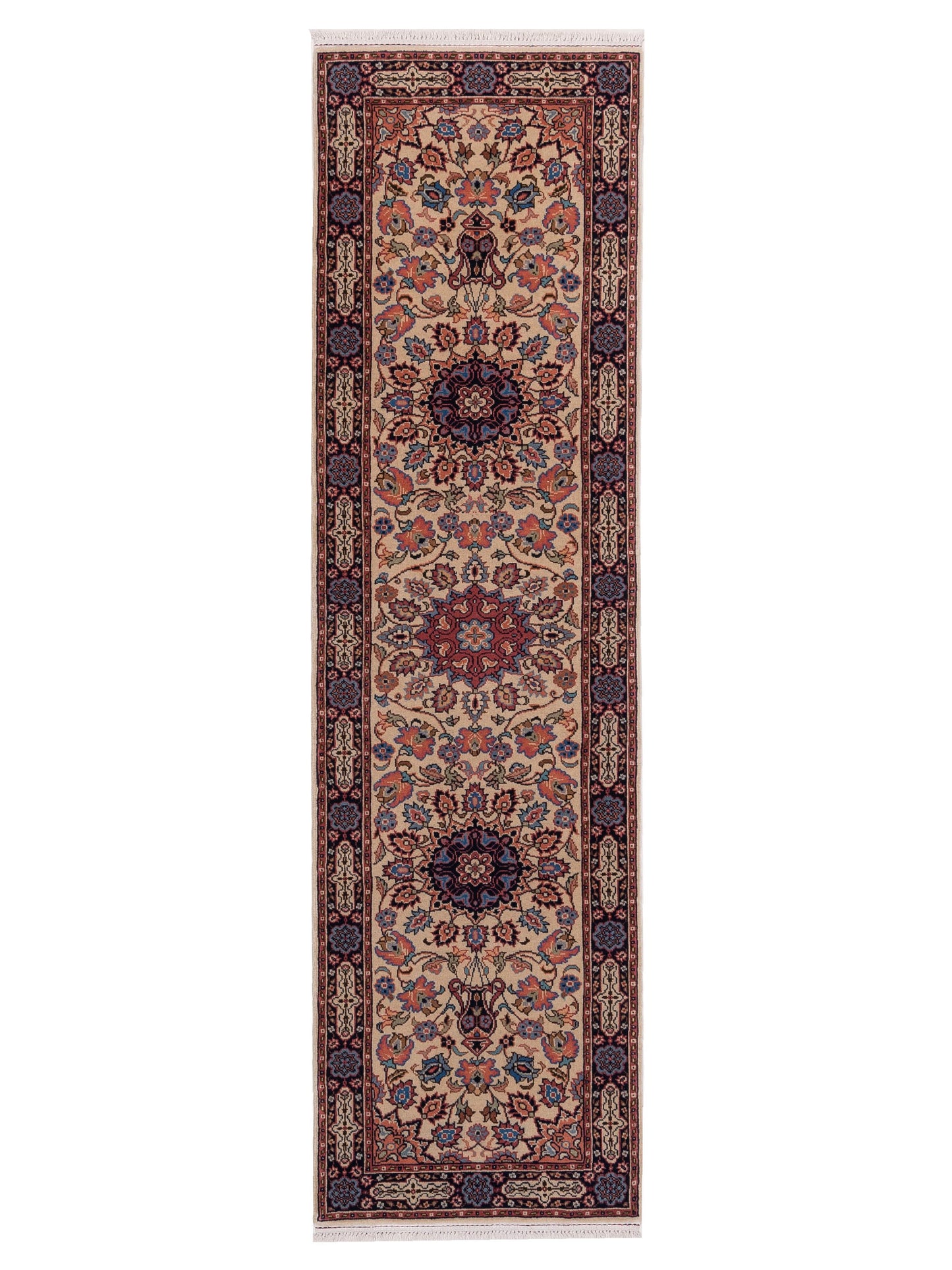 Rajpur Crown  Ivory Black Traditional