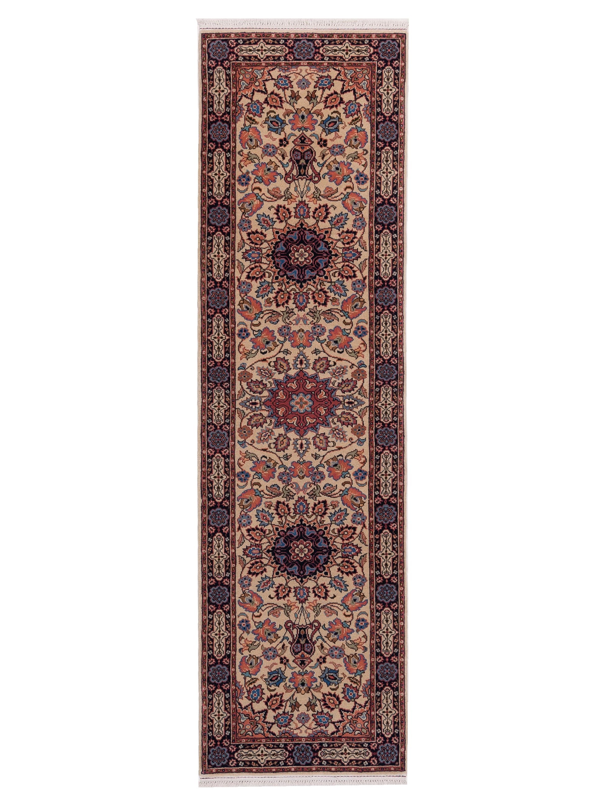 Rajpur Crown  Ivory Black Traditional