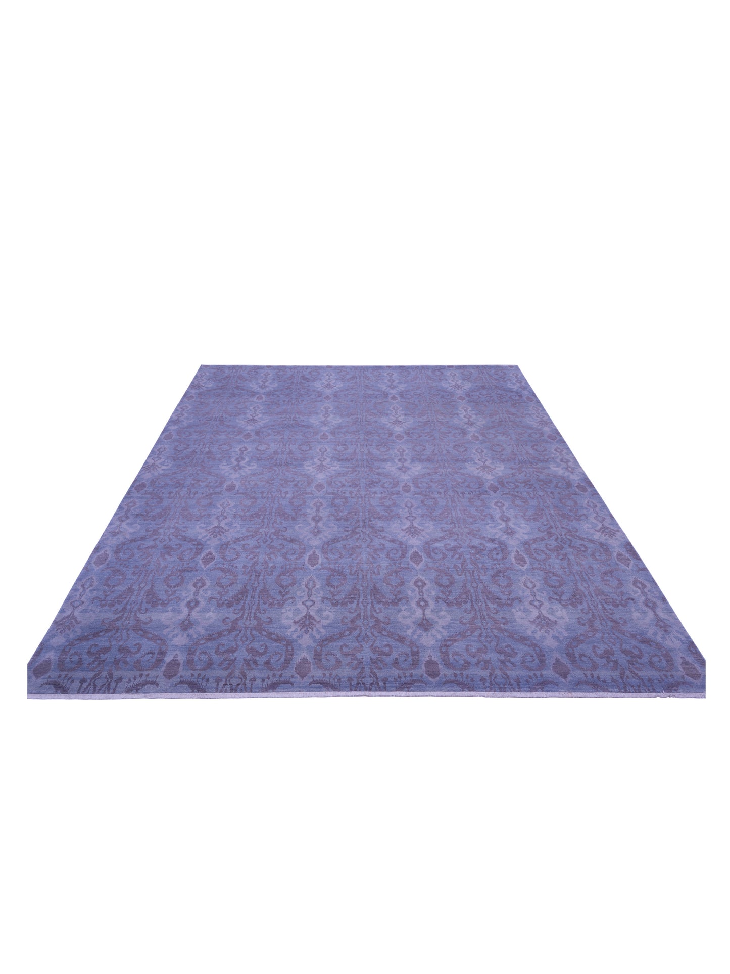 Tibetino 119233 Silver Brown 8.11x12 Hand Knotted Rug