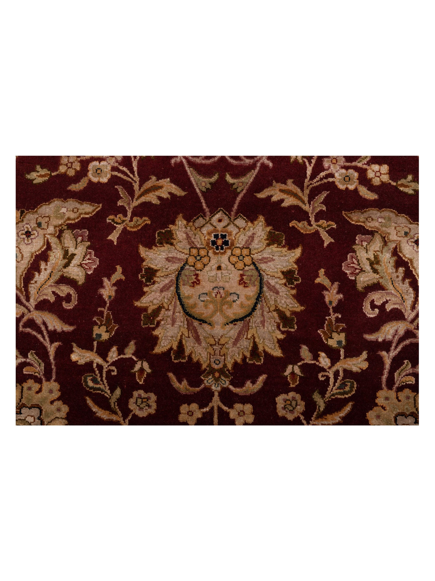 Imperial Silk 135510 Red Beige 9.2x12.1 Hand Knotted Rug