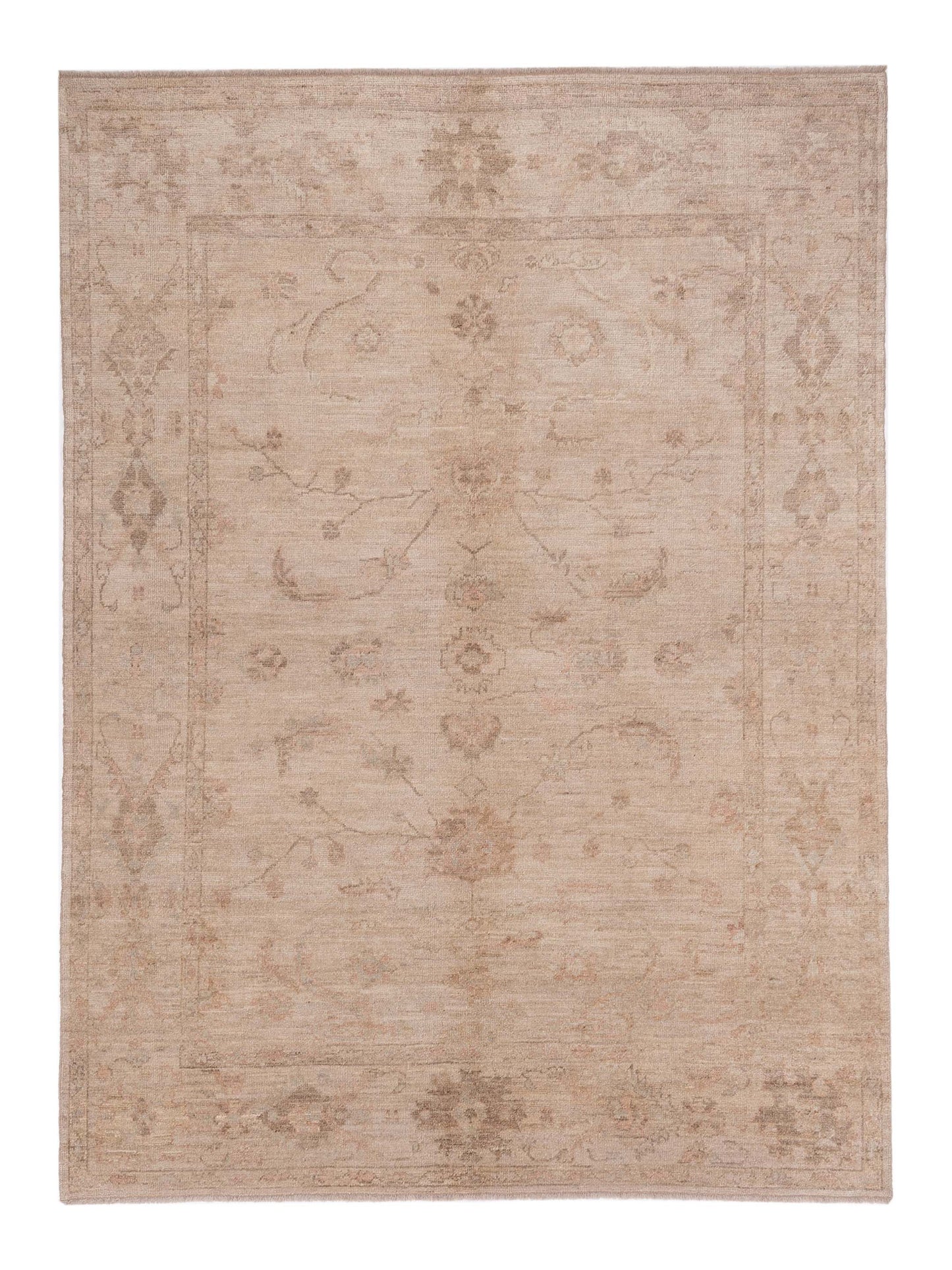 Anadol Angora Oushak  Beige Beige Traditional