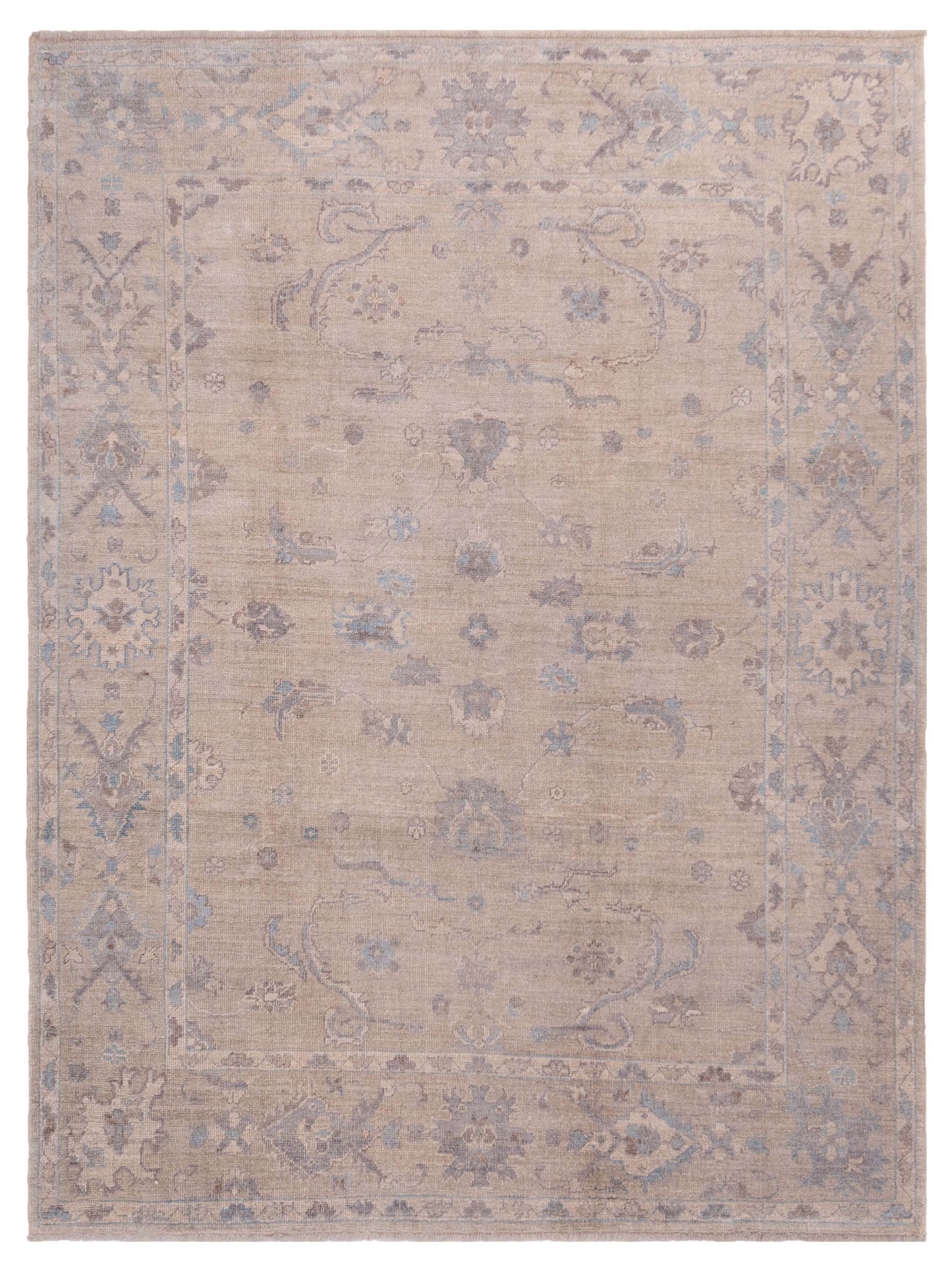 Anadol Angora Oushak  Silver Silver Traditional