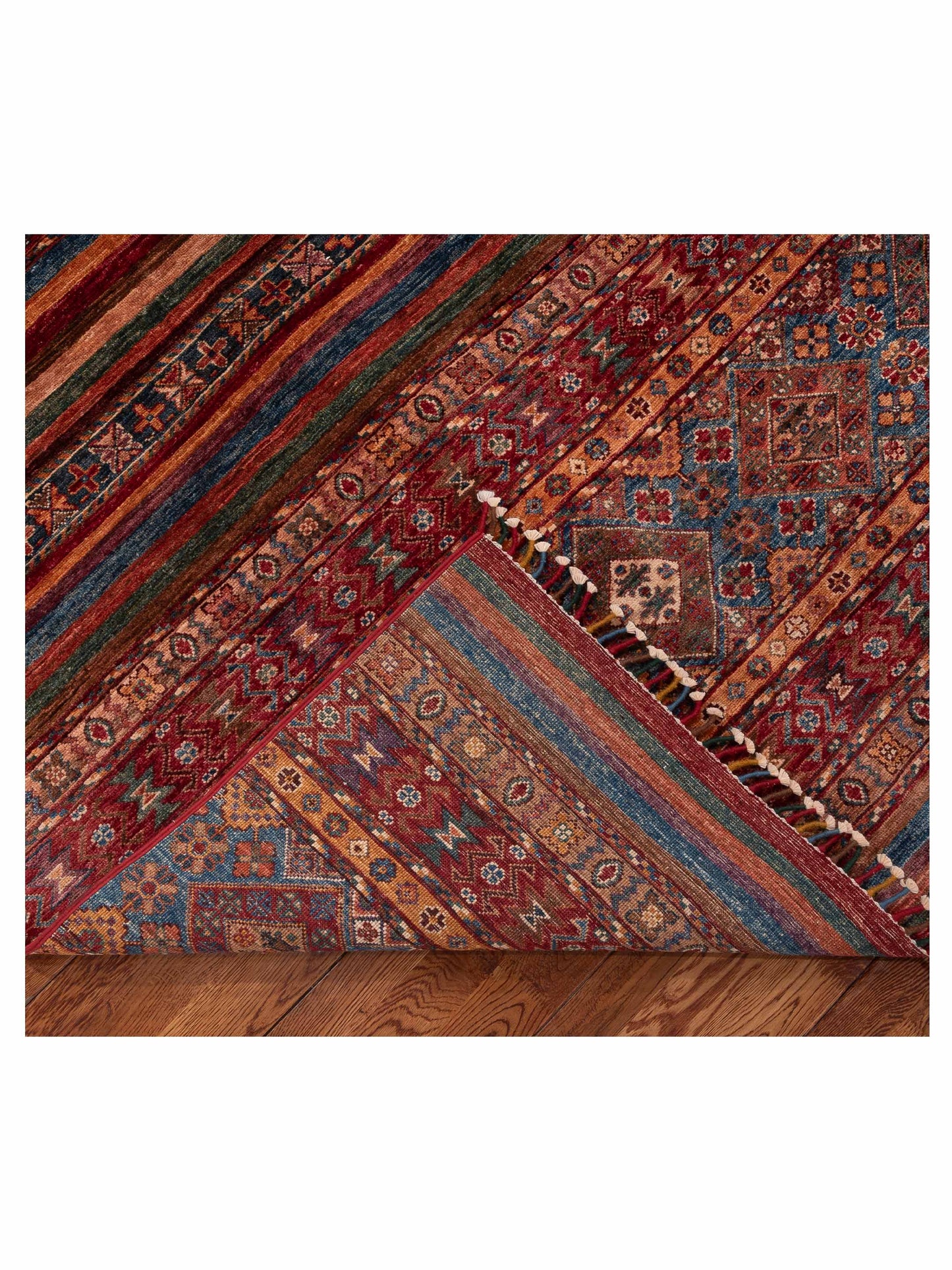 Khorjin 152012 Multi Multi 8.7x11.10 Hand Knotted Rug