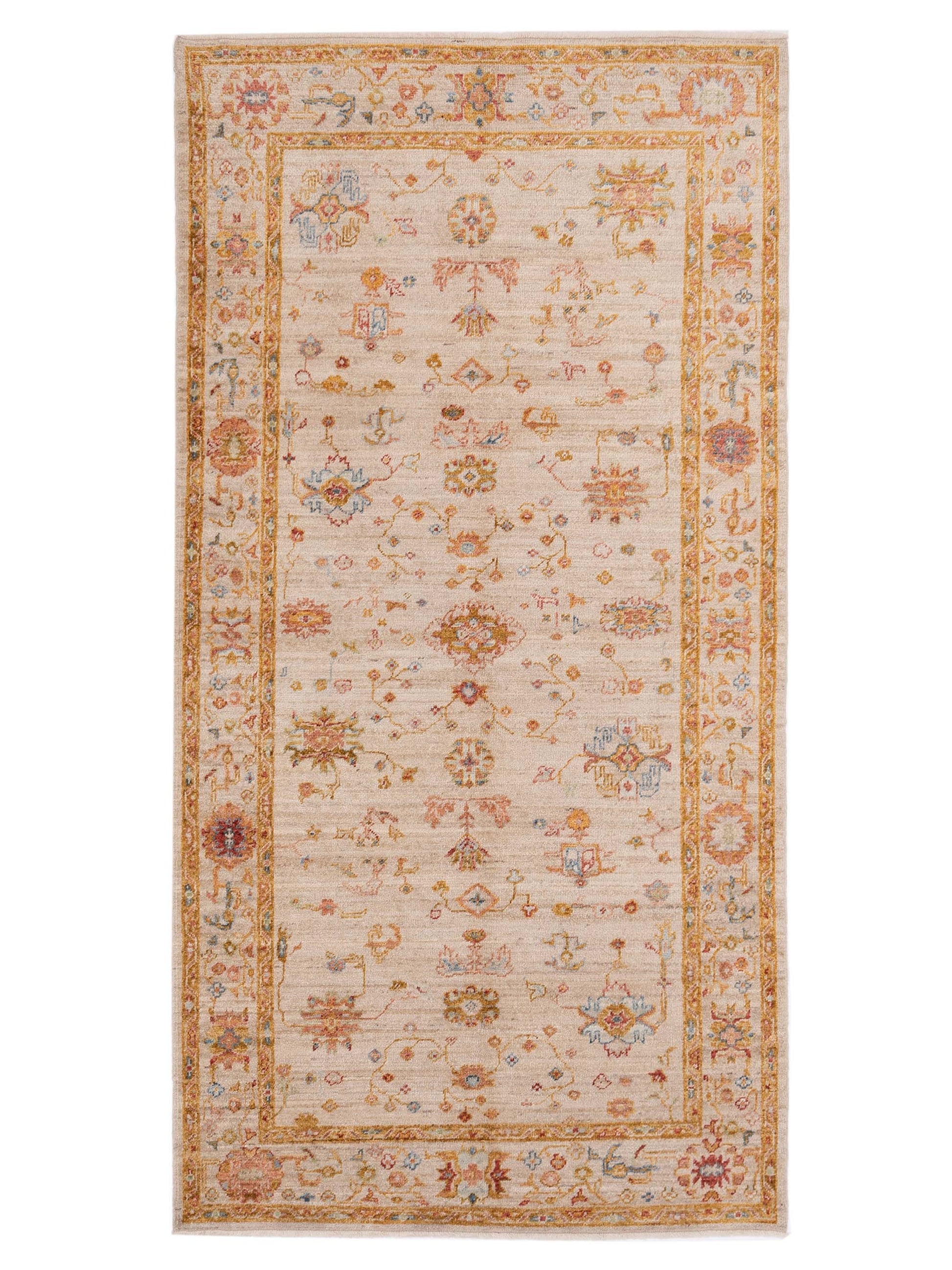 Anadol Angora Oushak  Ivory Ivory Traditional