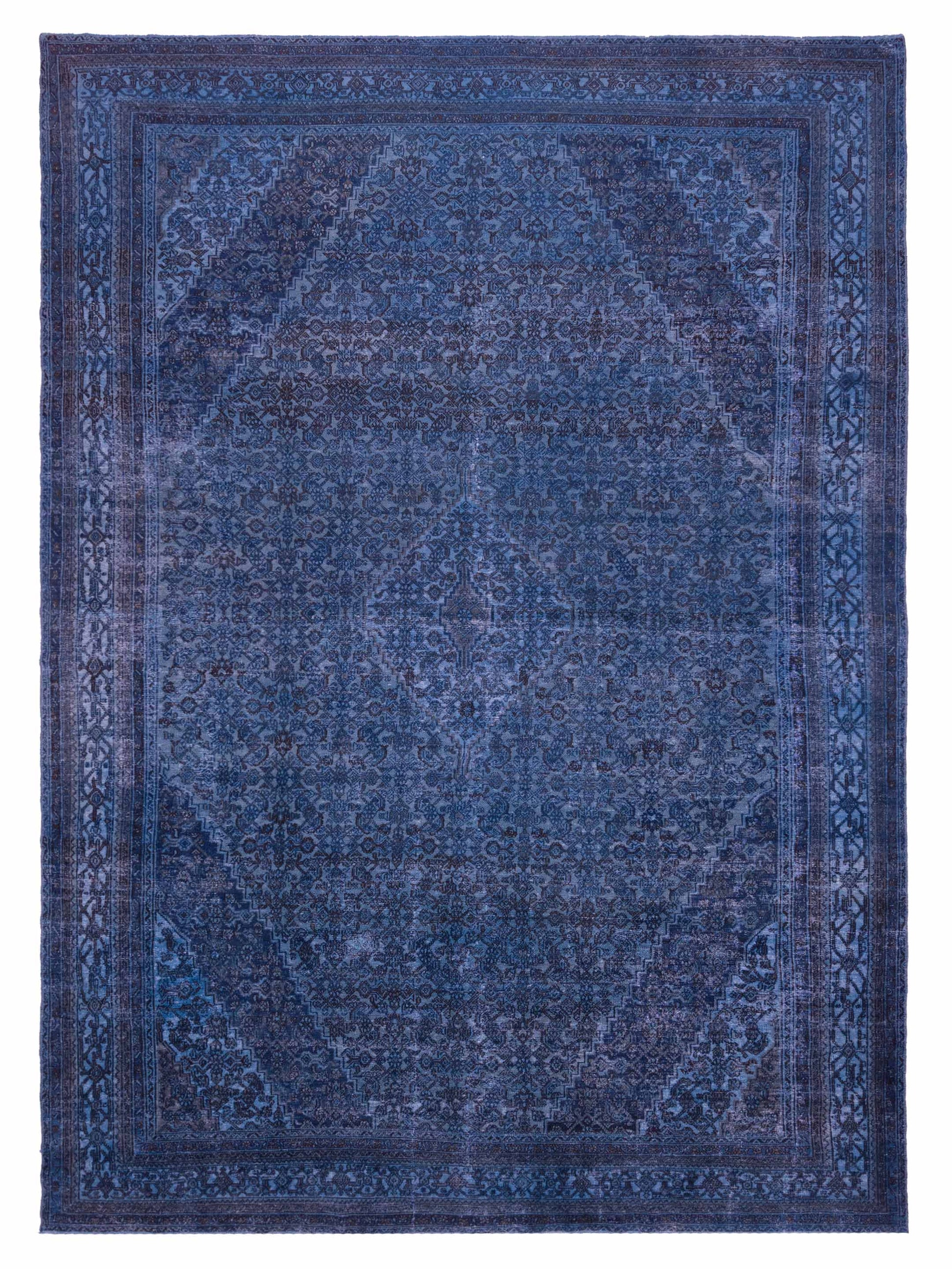 Pasha Vintage  Blue Blue Contemporary
