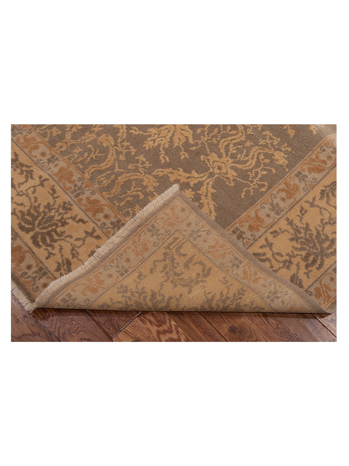 Vintage 107496 Silver 4.10x6.2 Hand Knotted Rug