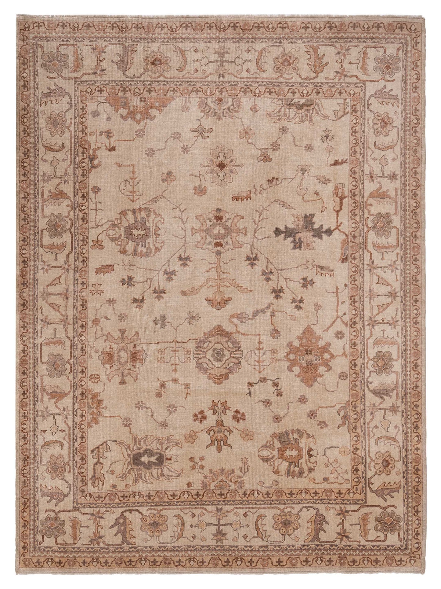 Pasha Anadol Oushak  Cream Cream Transitional