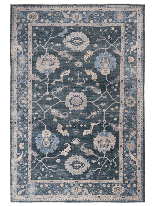Anadol Angora Oushak  Blue Blue Traditional