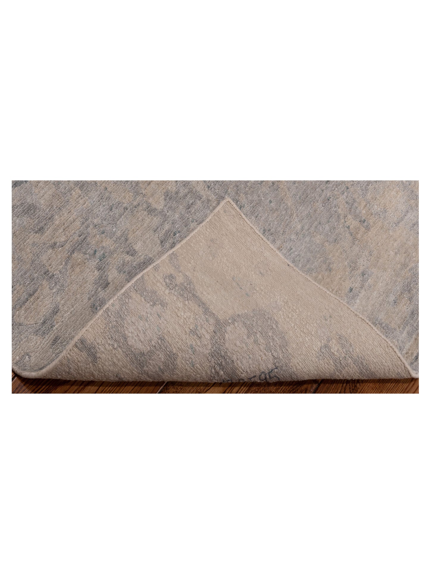 Tibetino 122595 Silver Gray 3.11x5.11 Hand Knotted Rug