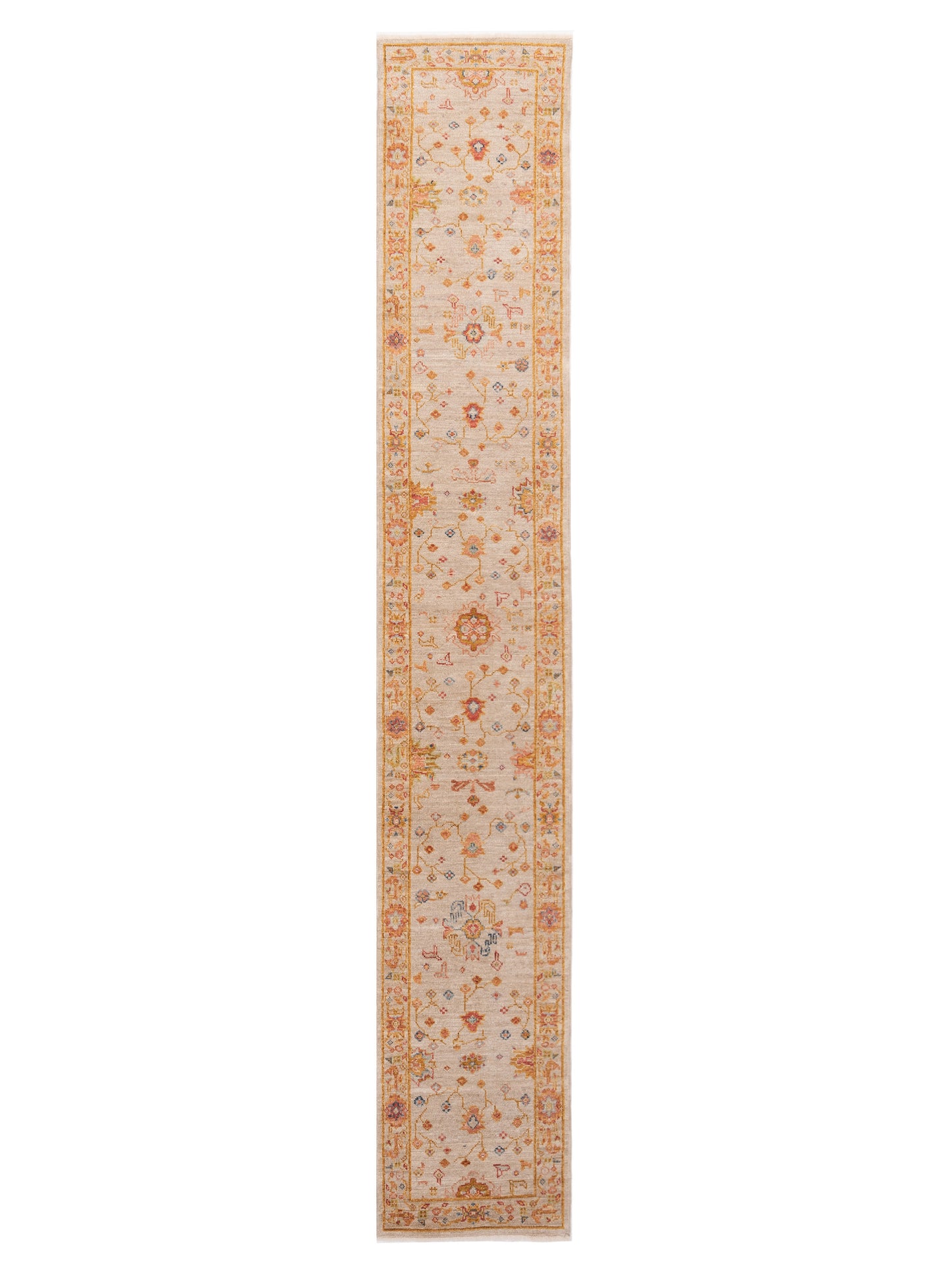 Anadol Angora Oushak  Ivory Ivory Traditional