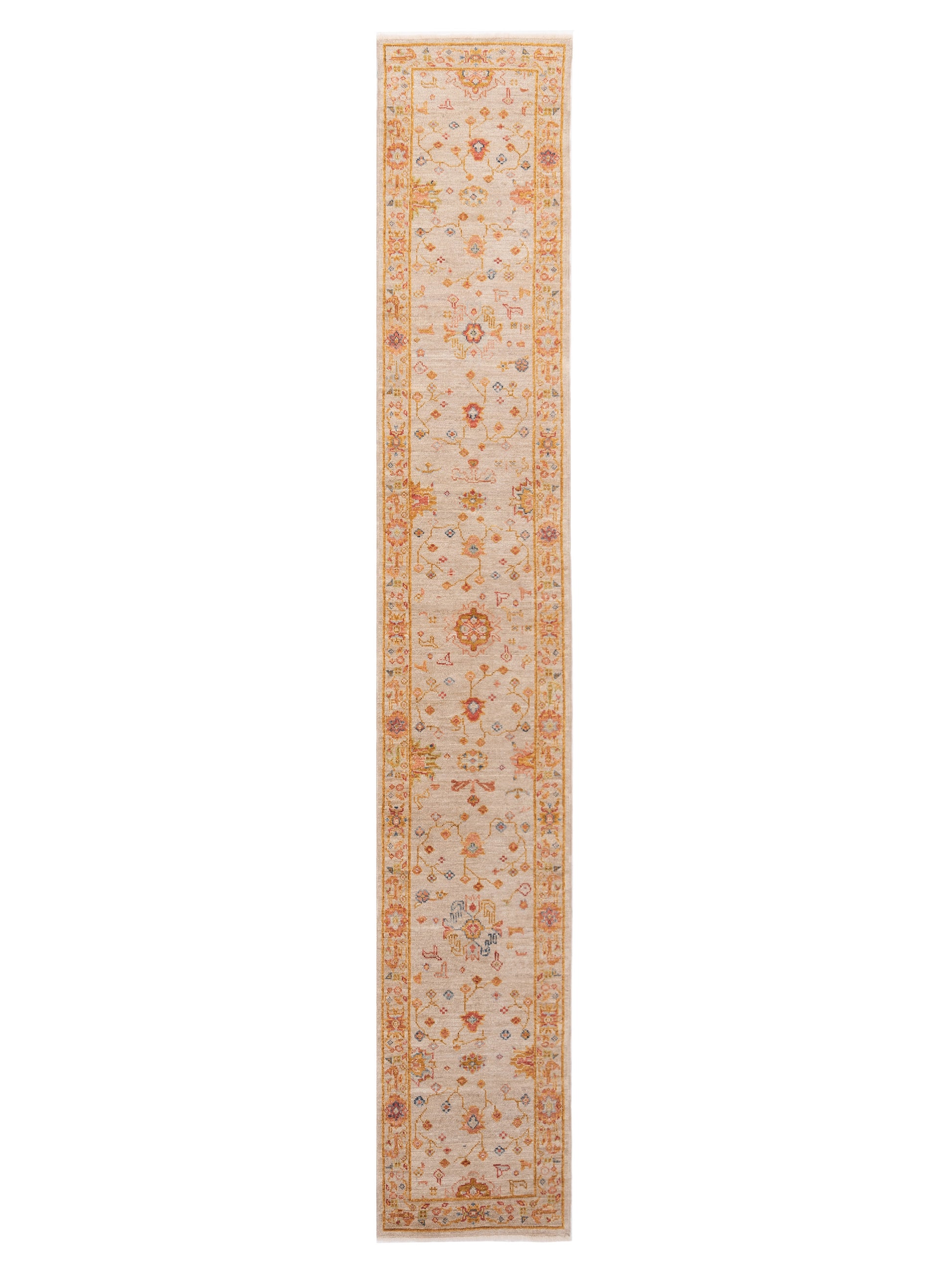 Anadol Angora Oushak  Ivory Ivory Traditional