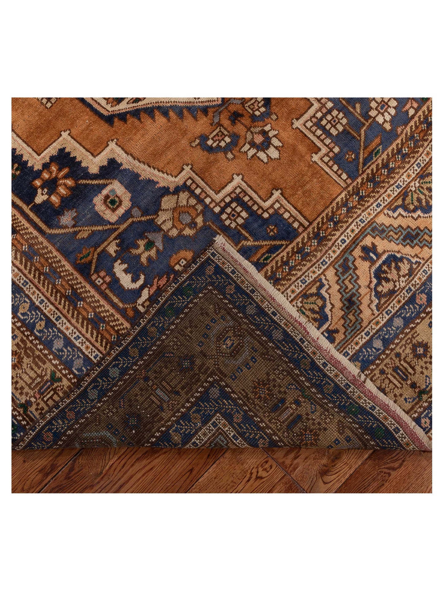 Old Anatolian 154124 Brown Brown 5.5x9.5 Hand Knotted Rug