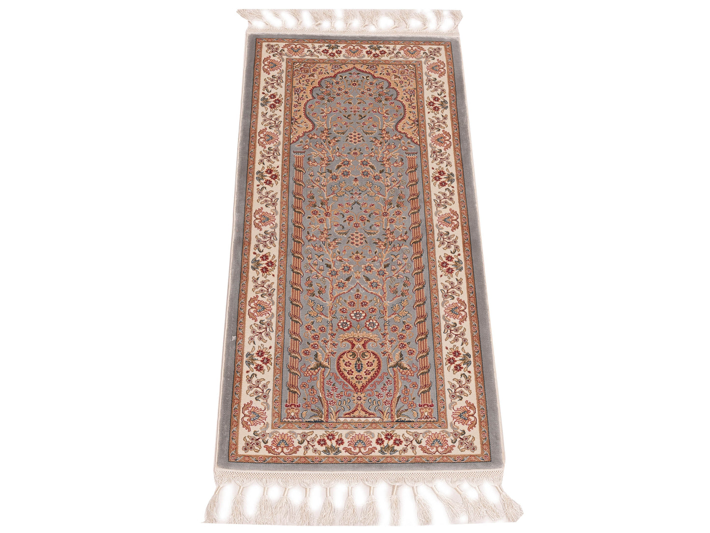 Antalya 150046 Blue Ivory 1.9x3.11 Machine Made Rug