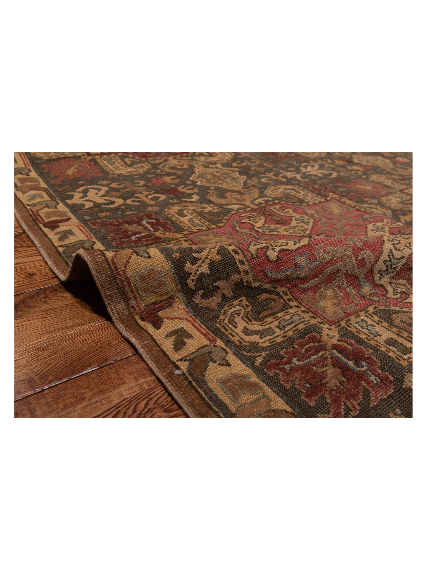 Antique Loom 98148 Multi 8.1x9.7 Hand Knotted Rug