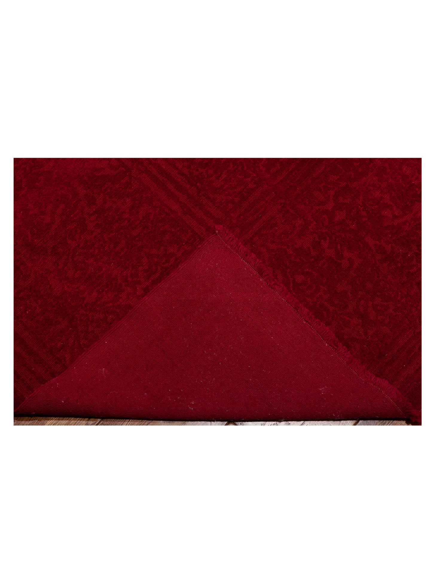 Color Bouquet 108864 Red Red 11.10x15.1 Hand Knotted Rug