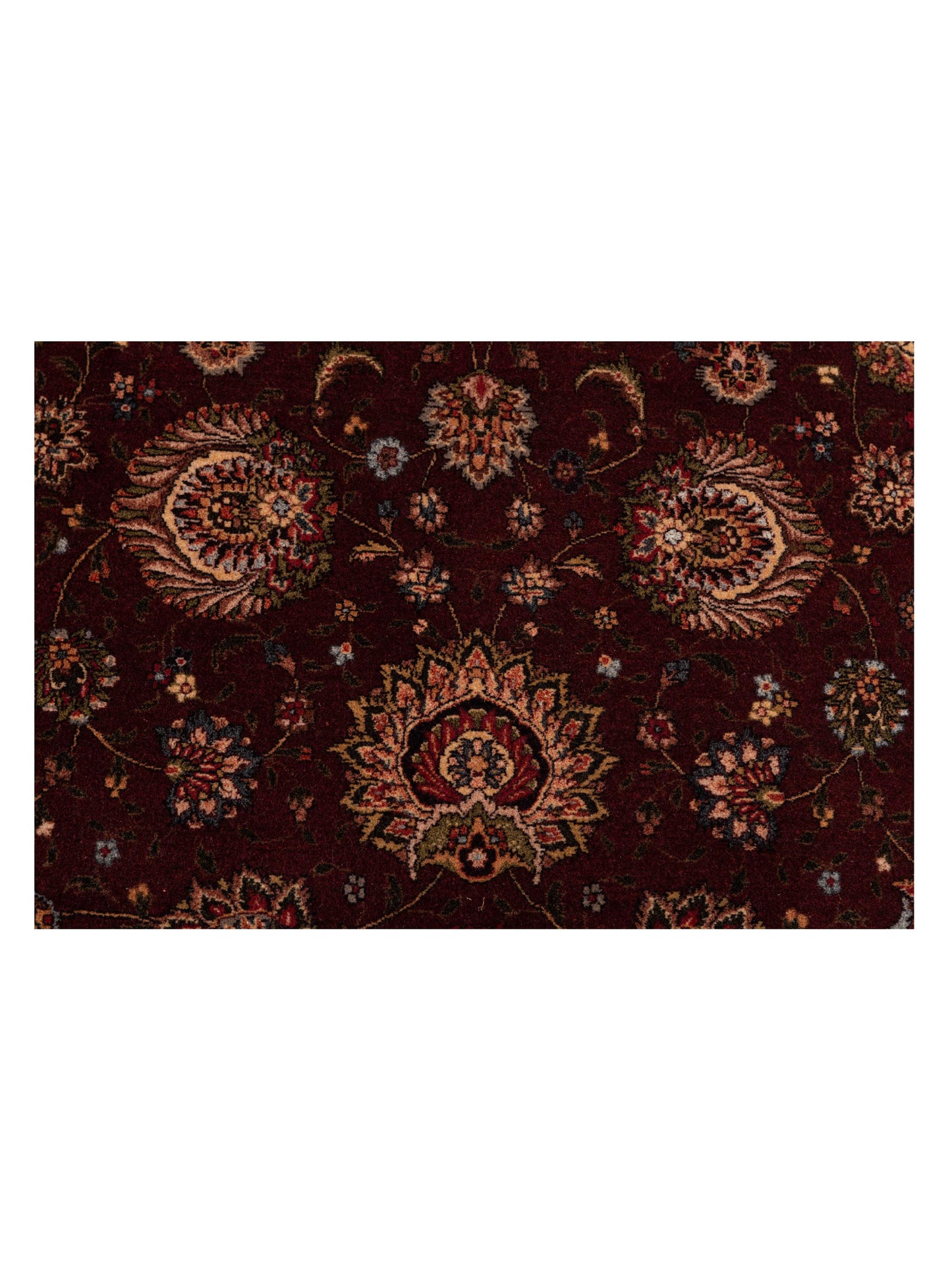 Magnolia 89903 Burgundy Plum 9.2x12.2 Hand Knotted Rug