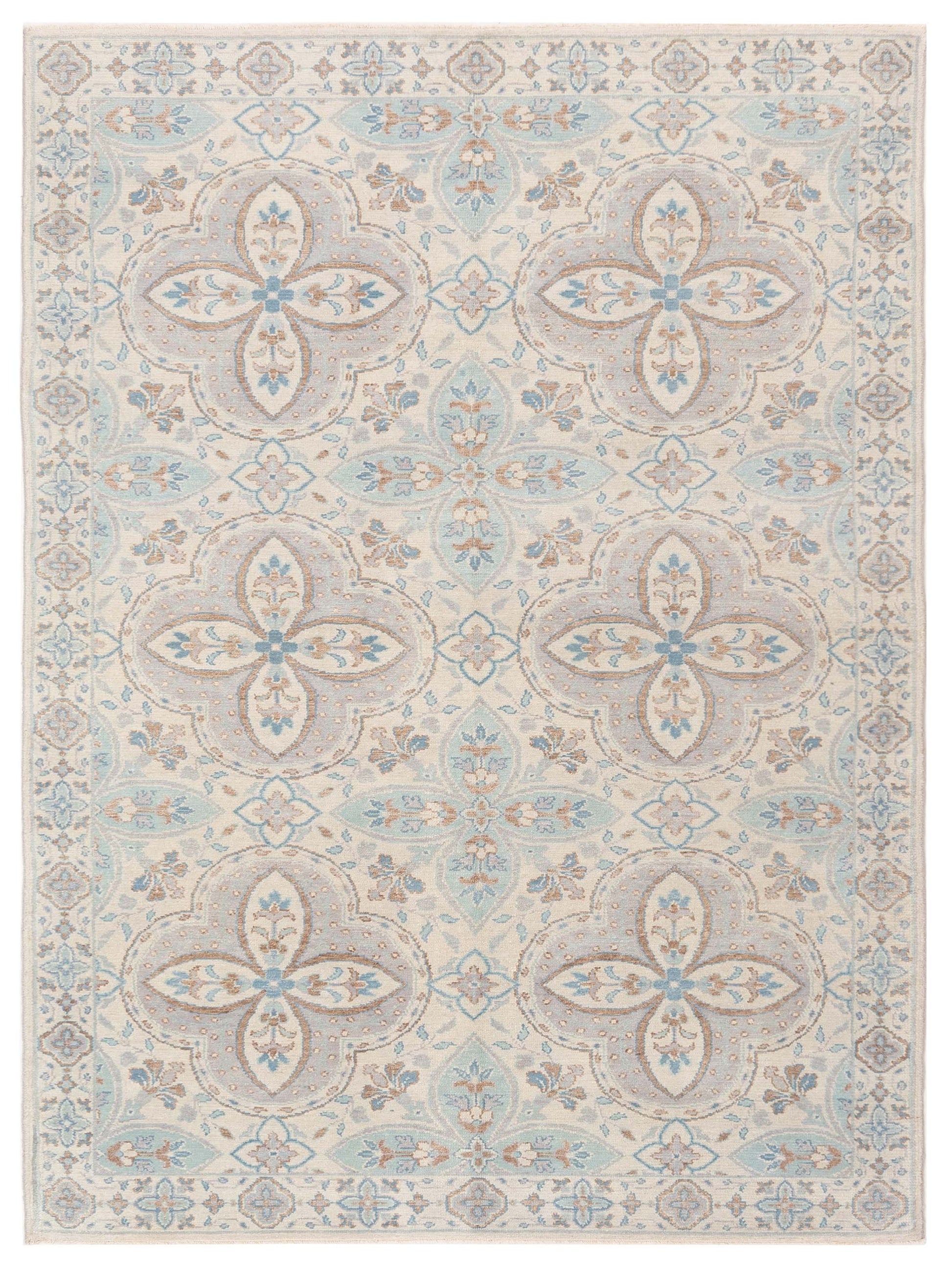 Rajpur Andalusia  Ivory Blue Transitional