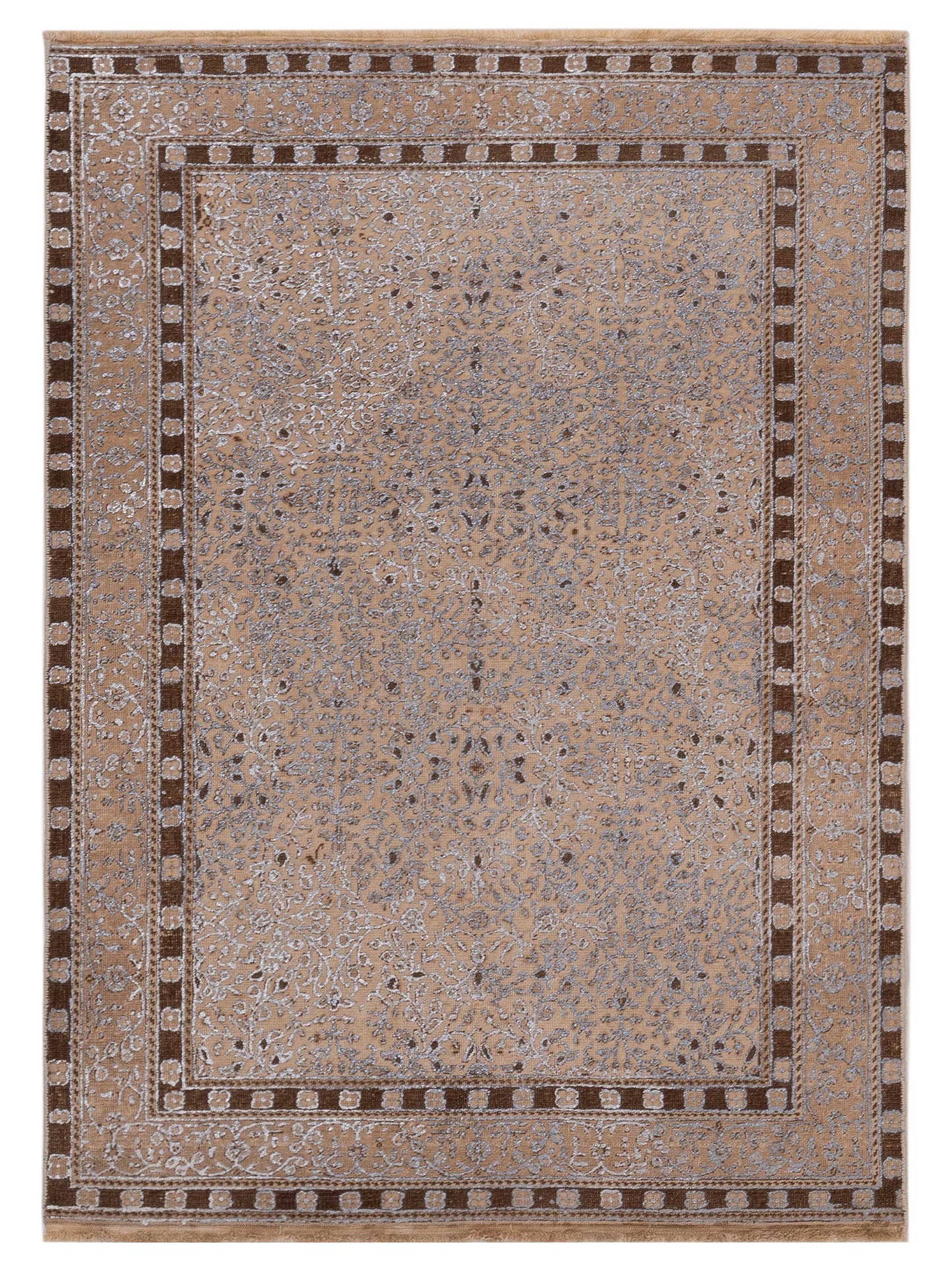 Pasha Vintage  Beige Brown Transitional