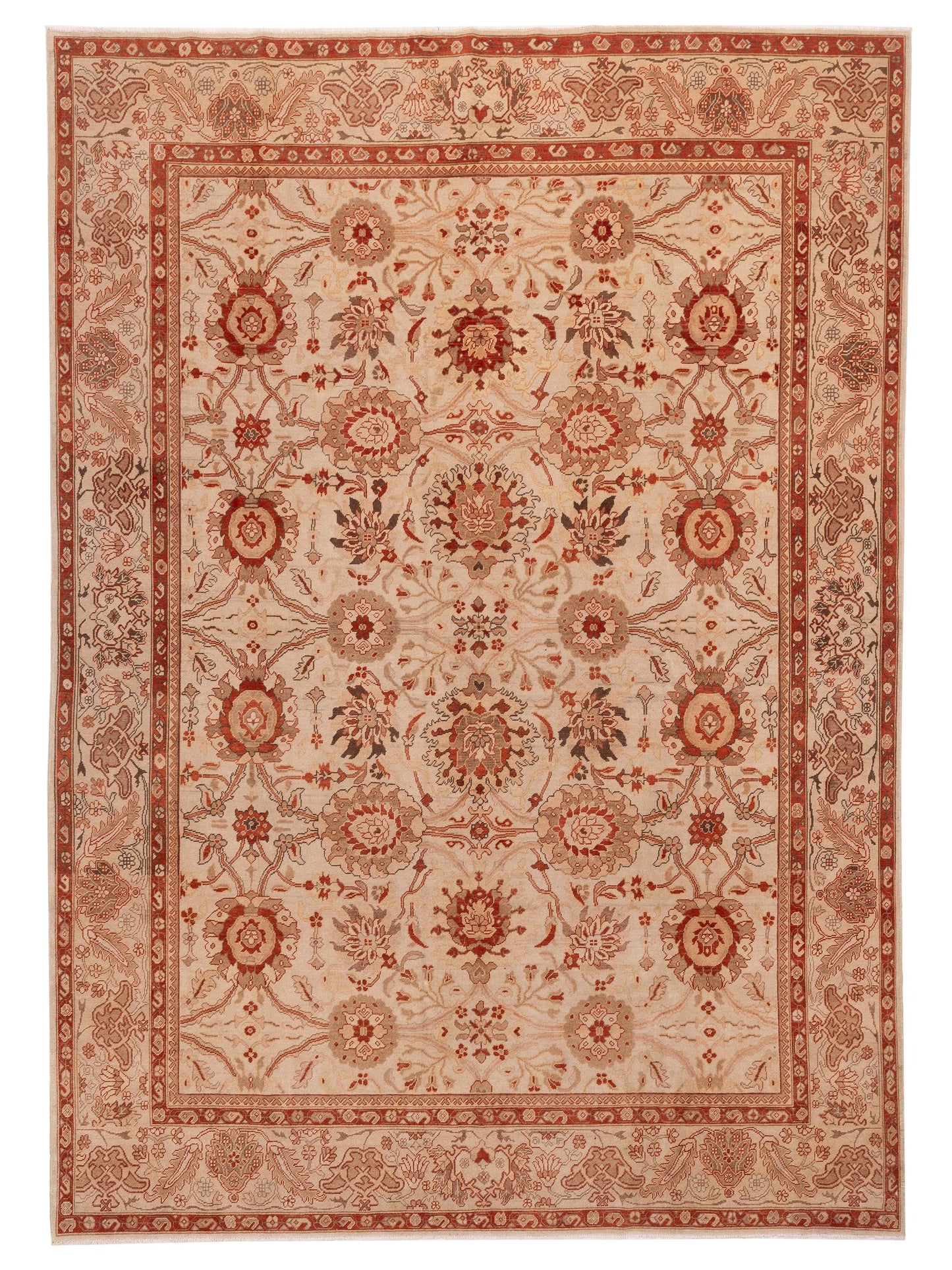 Pasha Turkish Elvan  Beige Beige Traditional