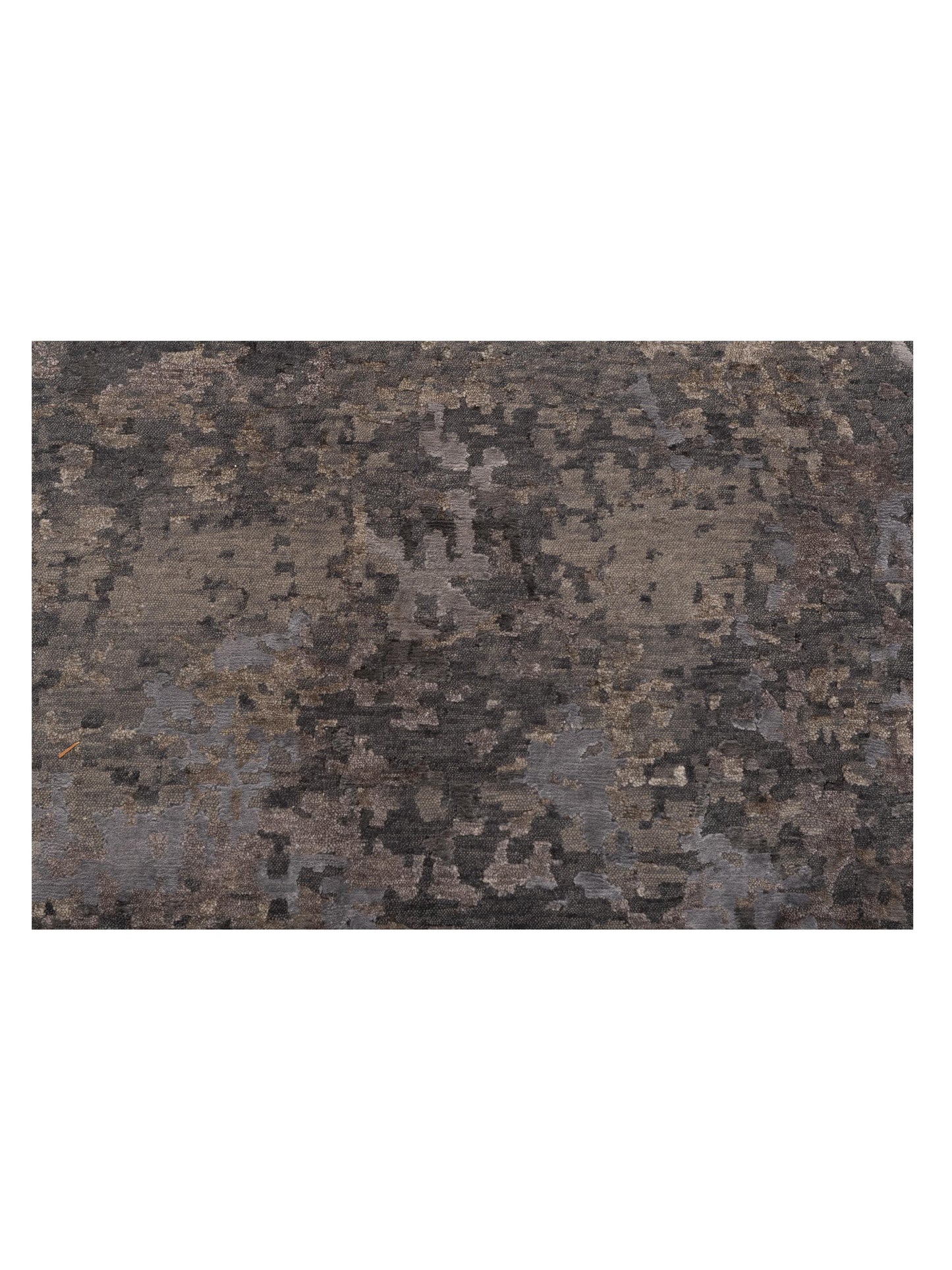 Tibetino 129337 Gray 9.11x13.9 Hand Knotted Rug