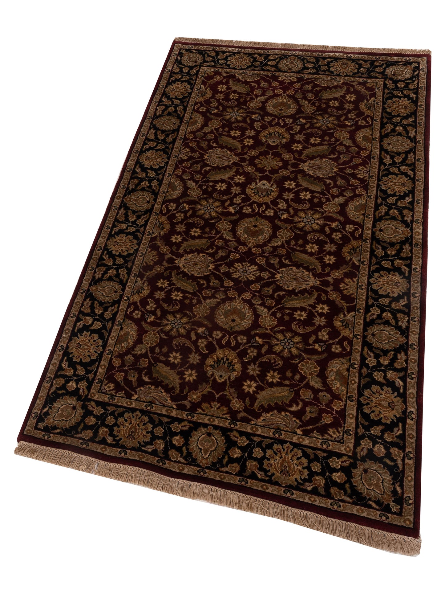 Royal 83429 Red Black 4x7 Hand Knotted Rug