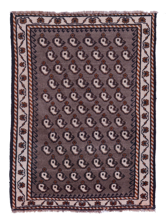 Pasha Persian  Brown Ivory Traditional