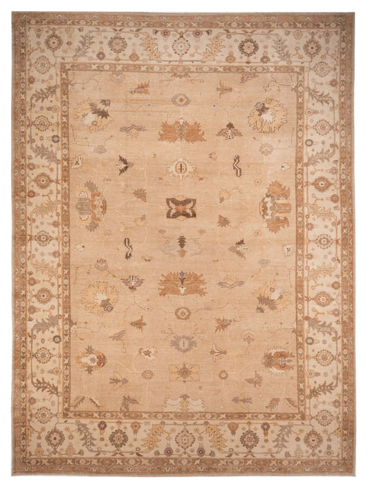Anadol Angora Oushak  Cream Ivory Traditional