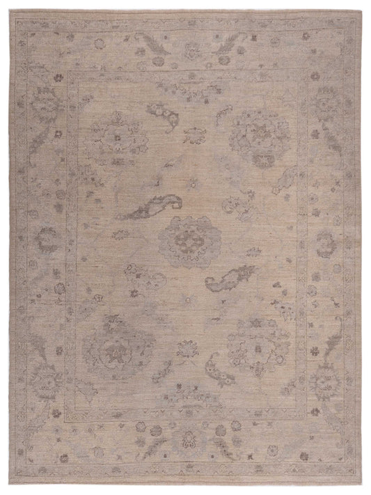 Anadol Angora Oushak  Ivory Ivory Traditional