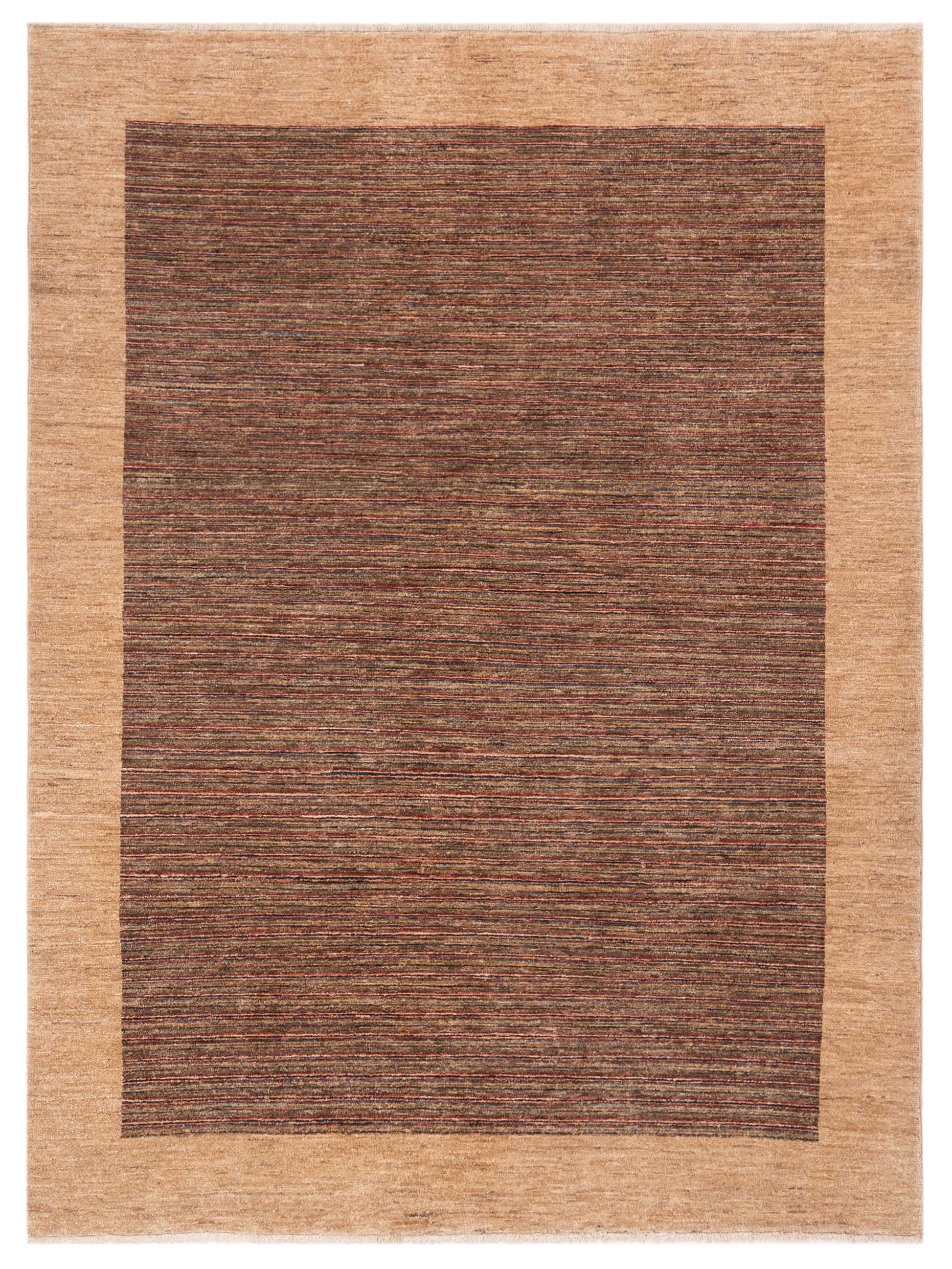 Rajpur Gabbeh  Brown Beige Contemporary