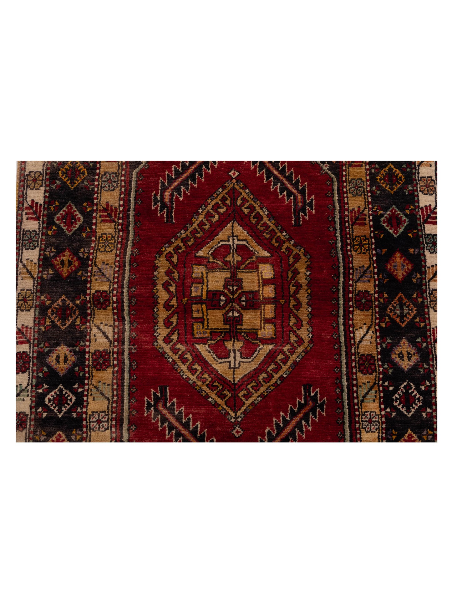 Old Anatolian 148518 Red Brown 3.4x5.9 Hand Knotted Rug