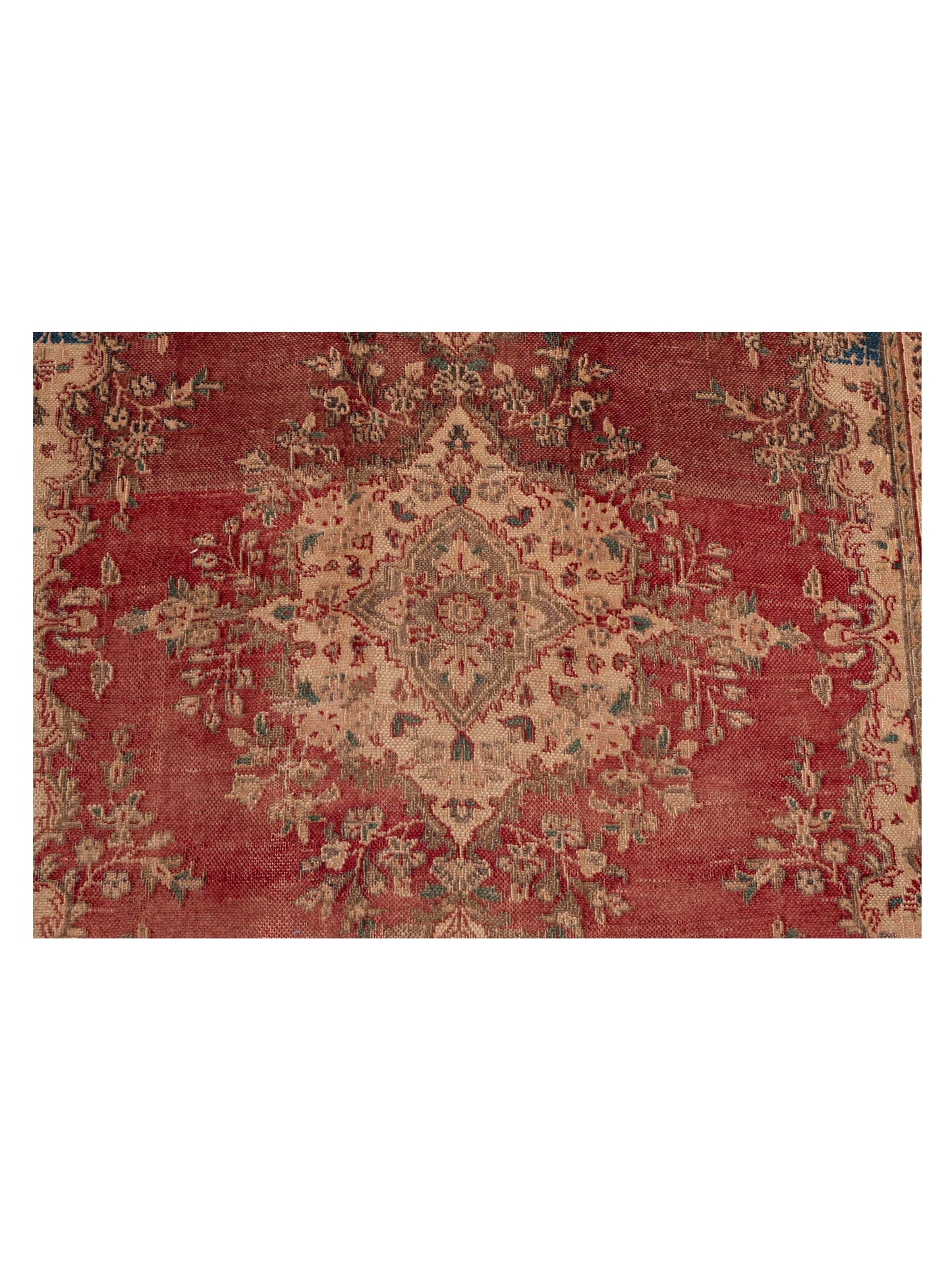 Persian 147743 Rust Gray 4.6x7.1 Hand Knotted Rug