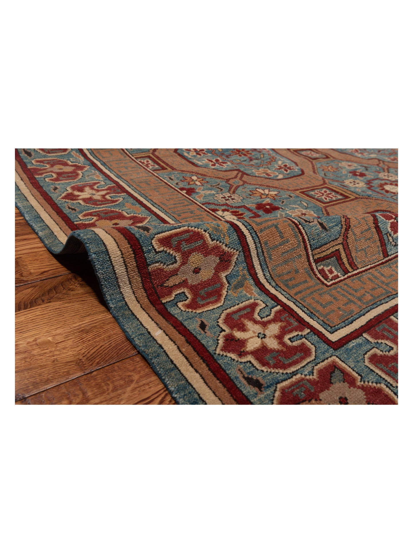 Antique Loom 117146 Multi 6.8x6.9 Hand Knotted Rug