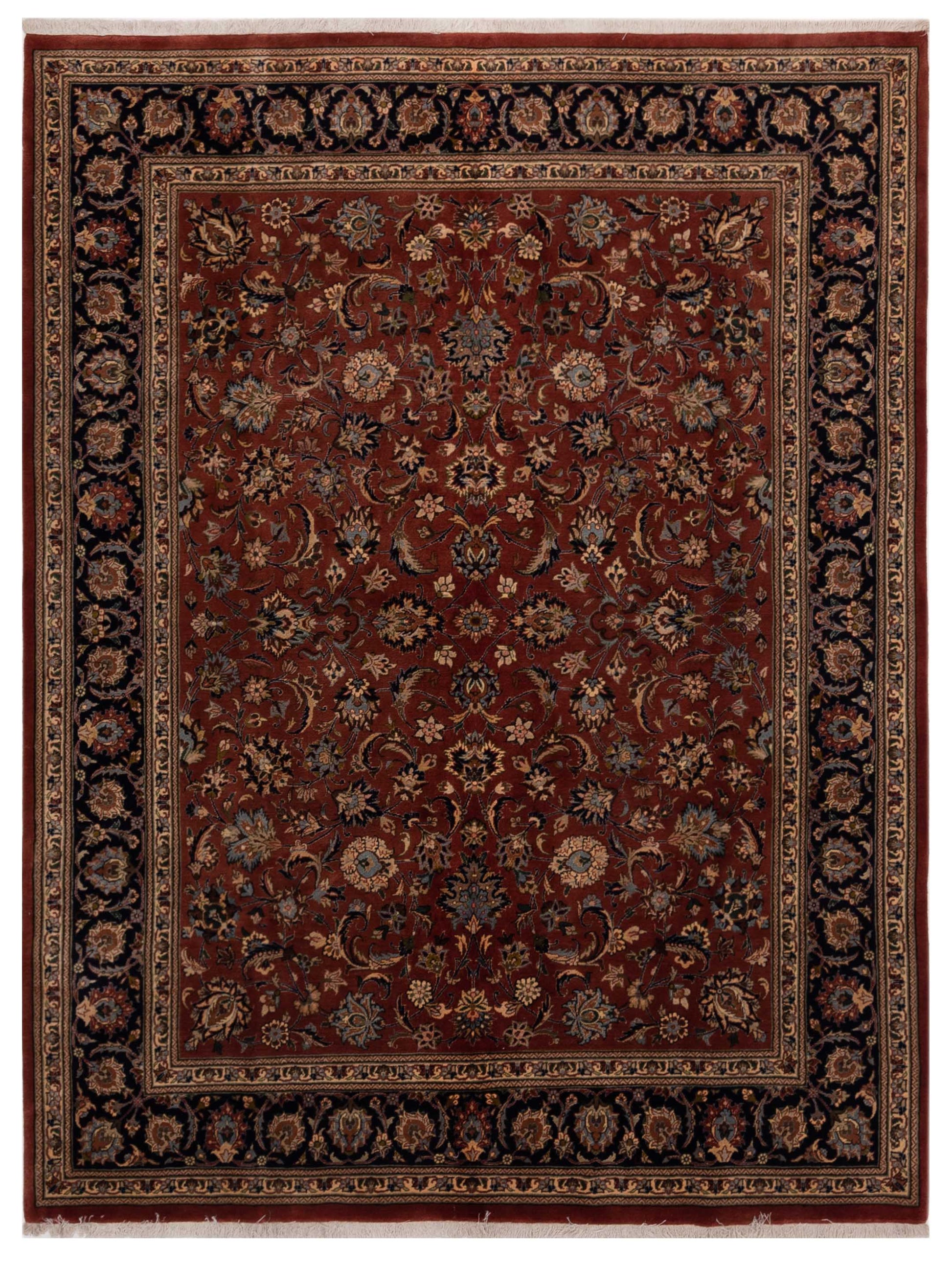 Pasha Magnolia  Rust Black Traditional