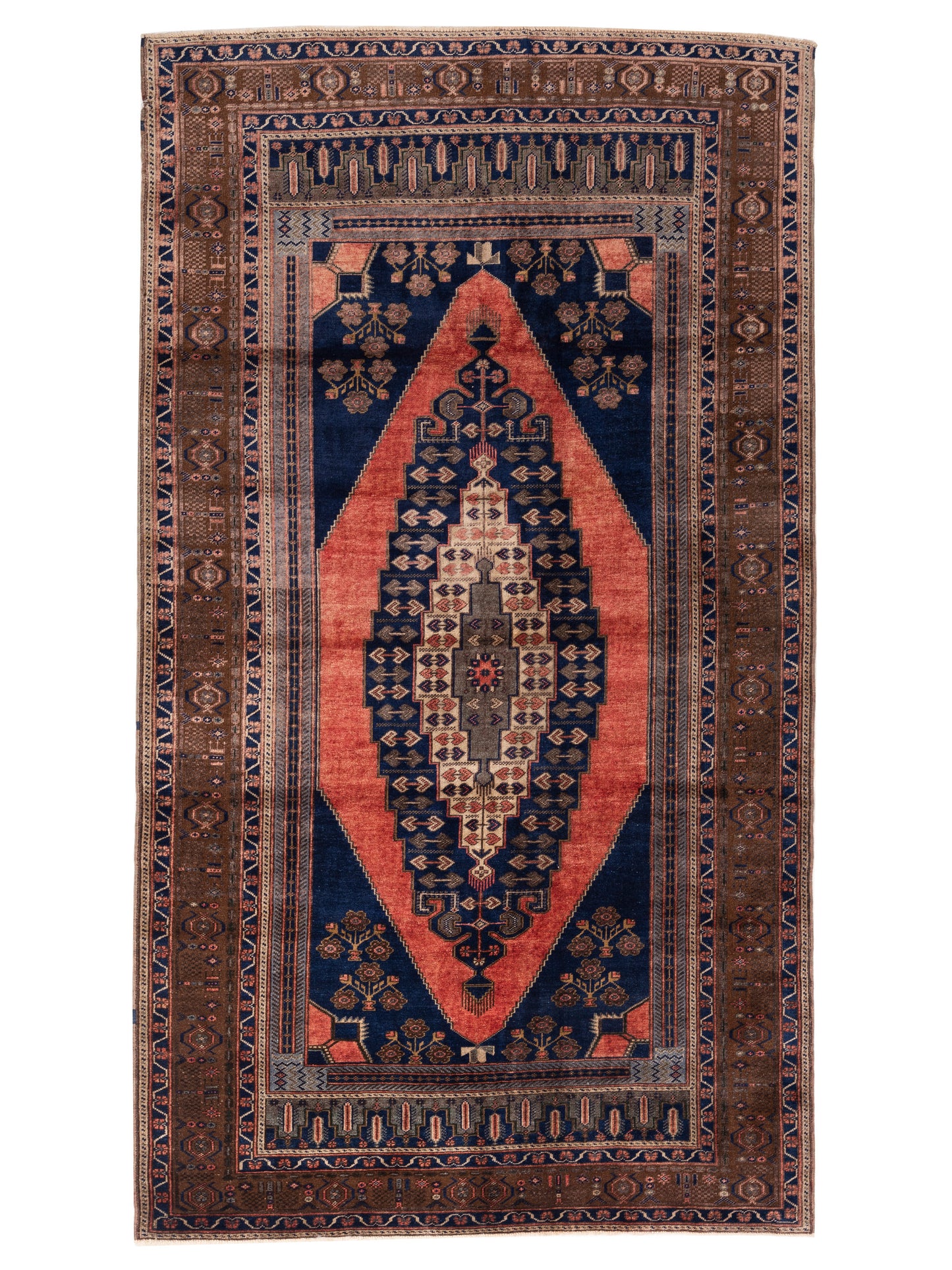 Pasha Old Anatolian  Rust Brown Transitional