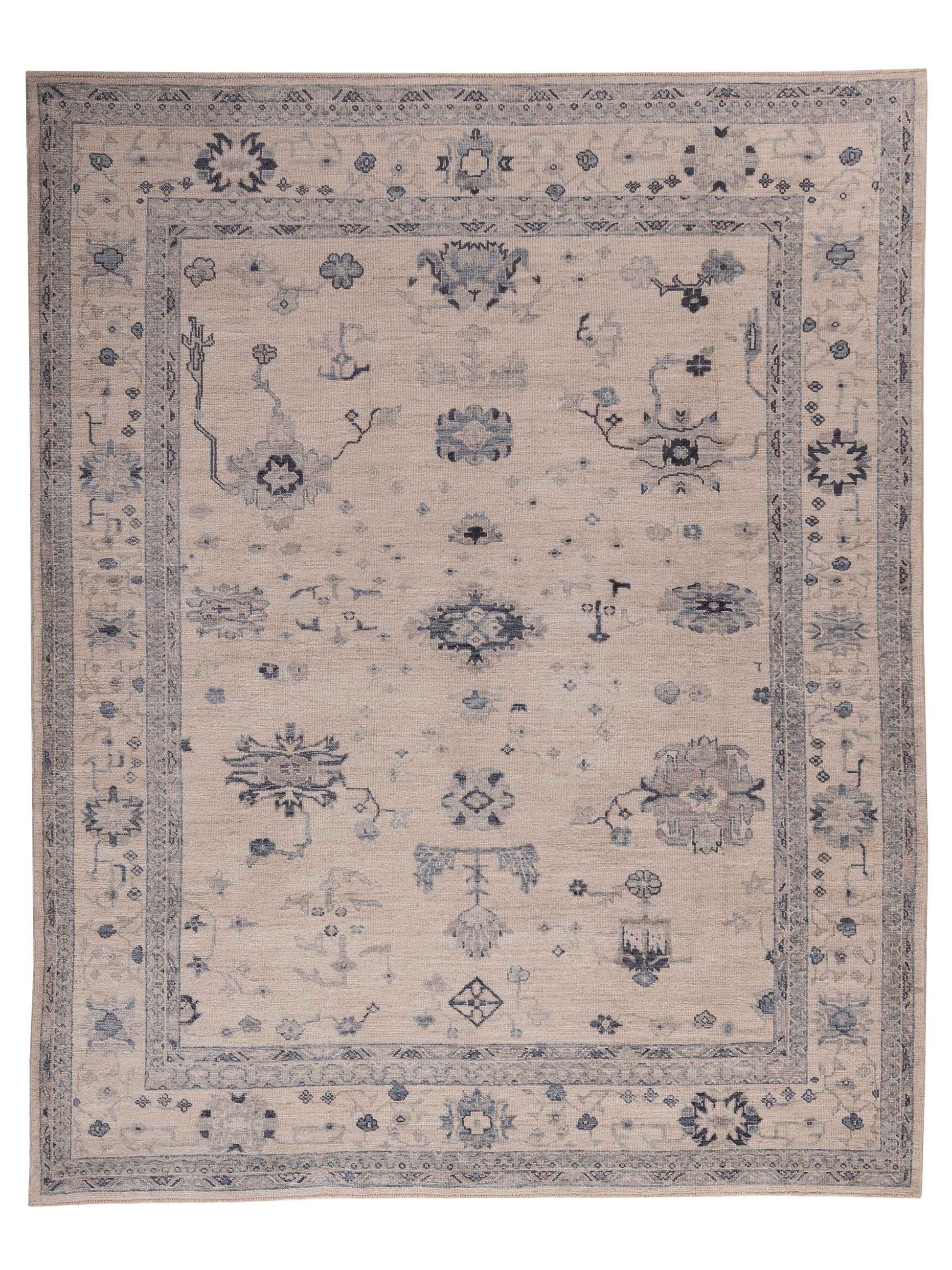 Anadol Angora Oushak  Ivory Ivory Traditional