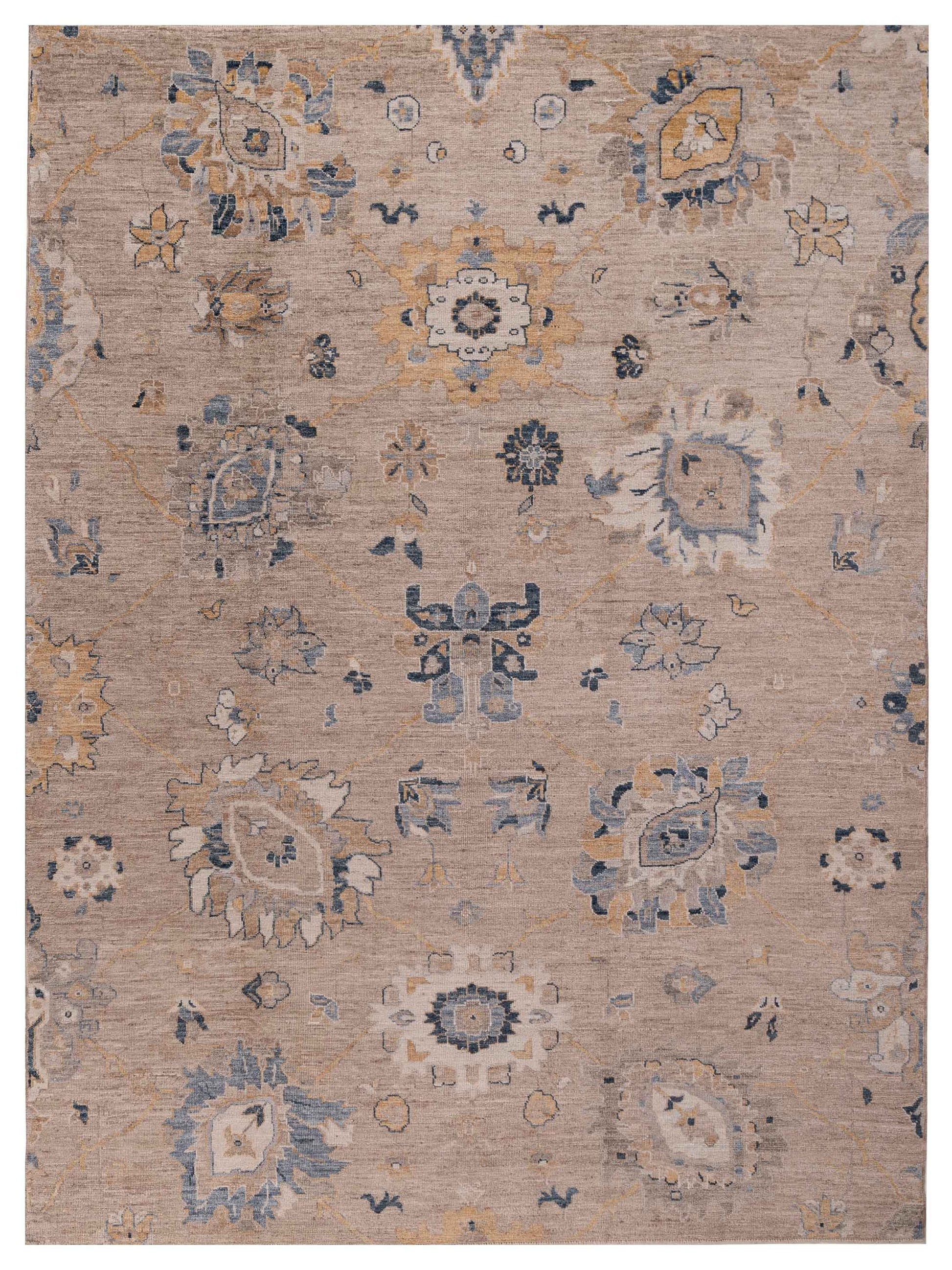 Anadol Angora Oushak  Brown Gold Traditional