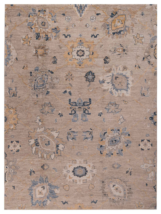 Anadol Angora Oushak  Brown Gold Traditional