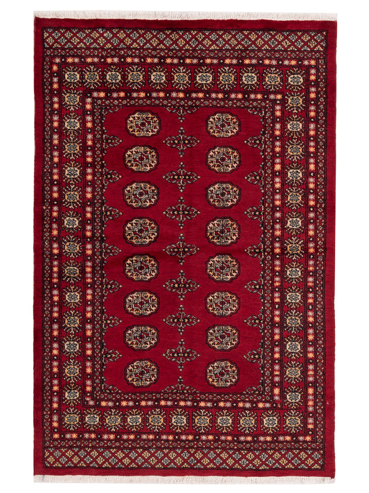 Nomad Bokhara  Red Red Traditional