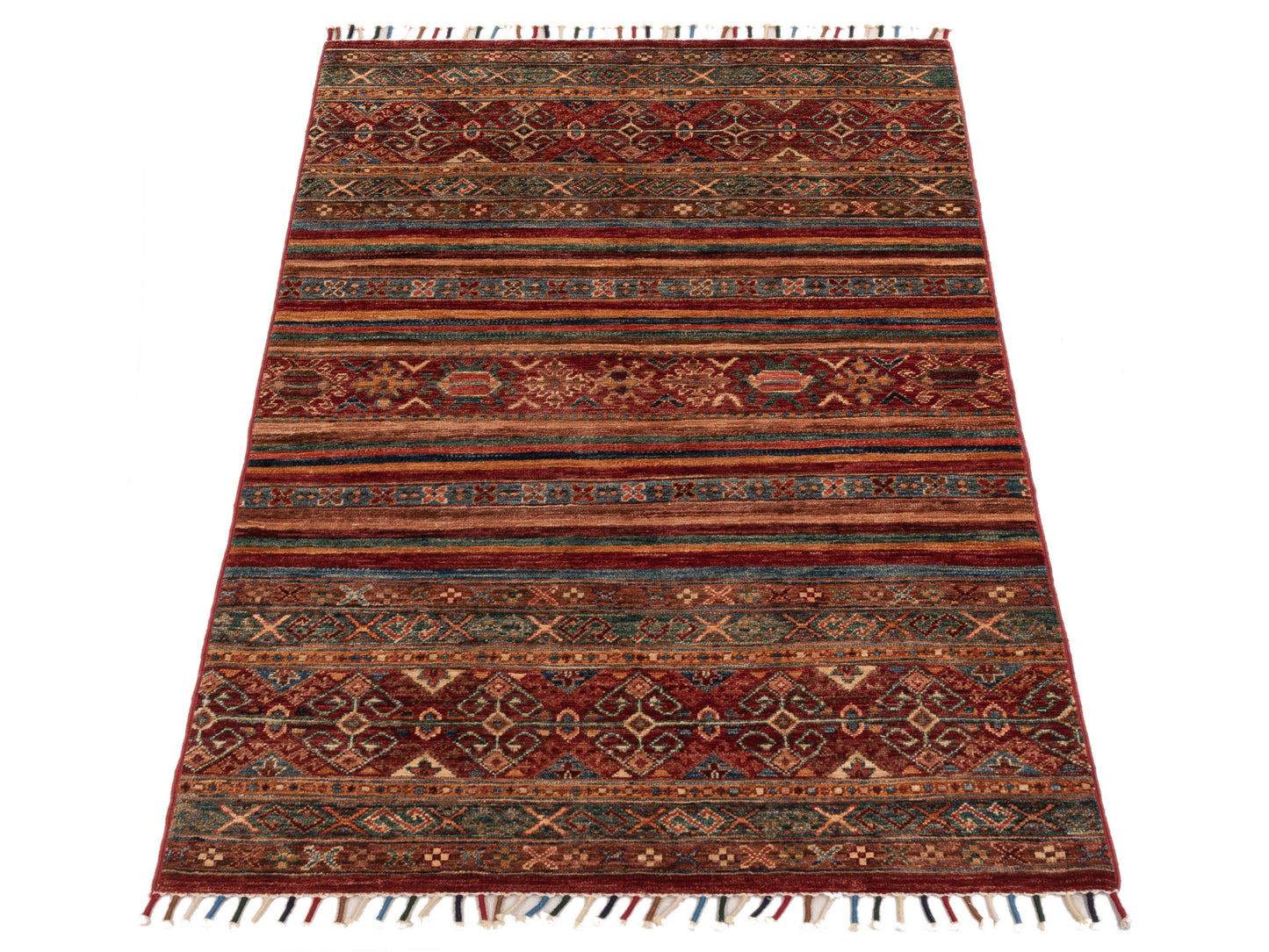 Horosan 149071 Multi Multi 3.4x5 Hand Knotted Rug