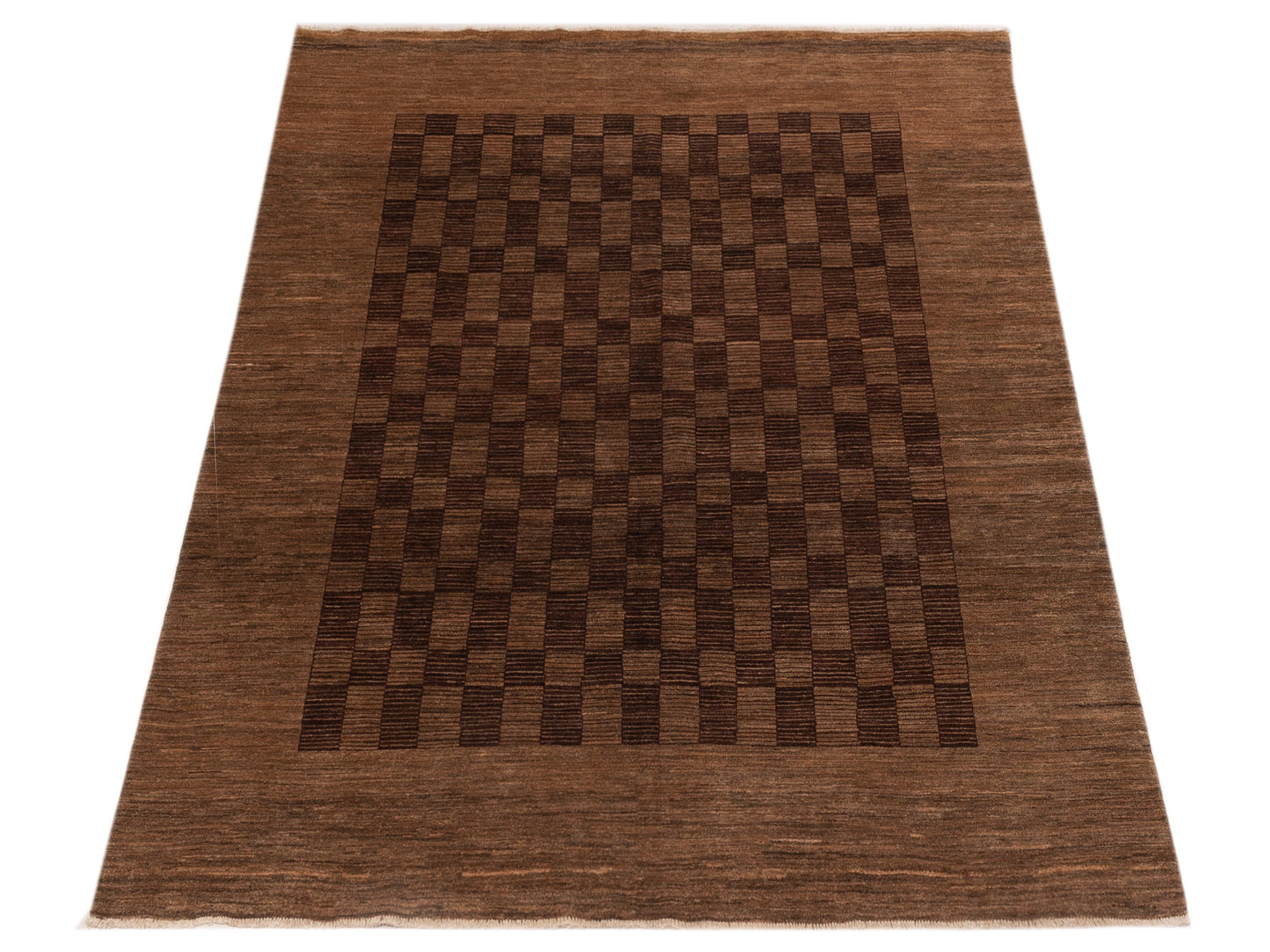 Bahar 92669 Brown 7.9x9.11 Hand Knotted Rug