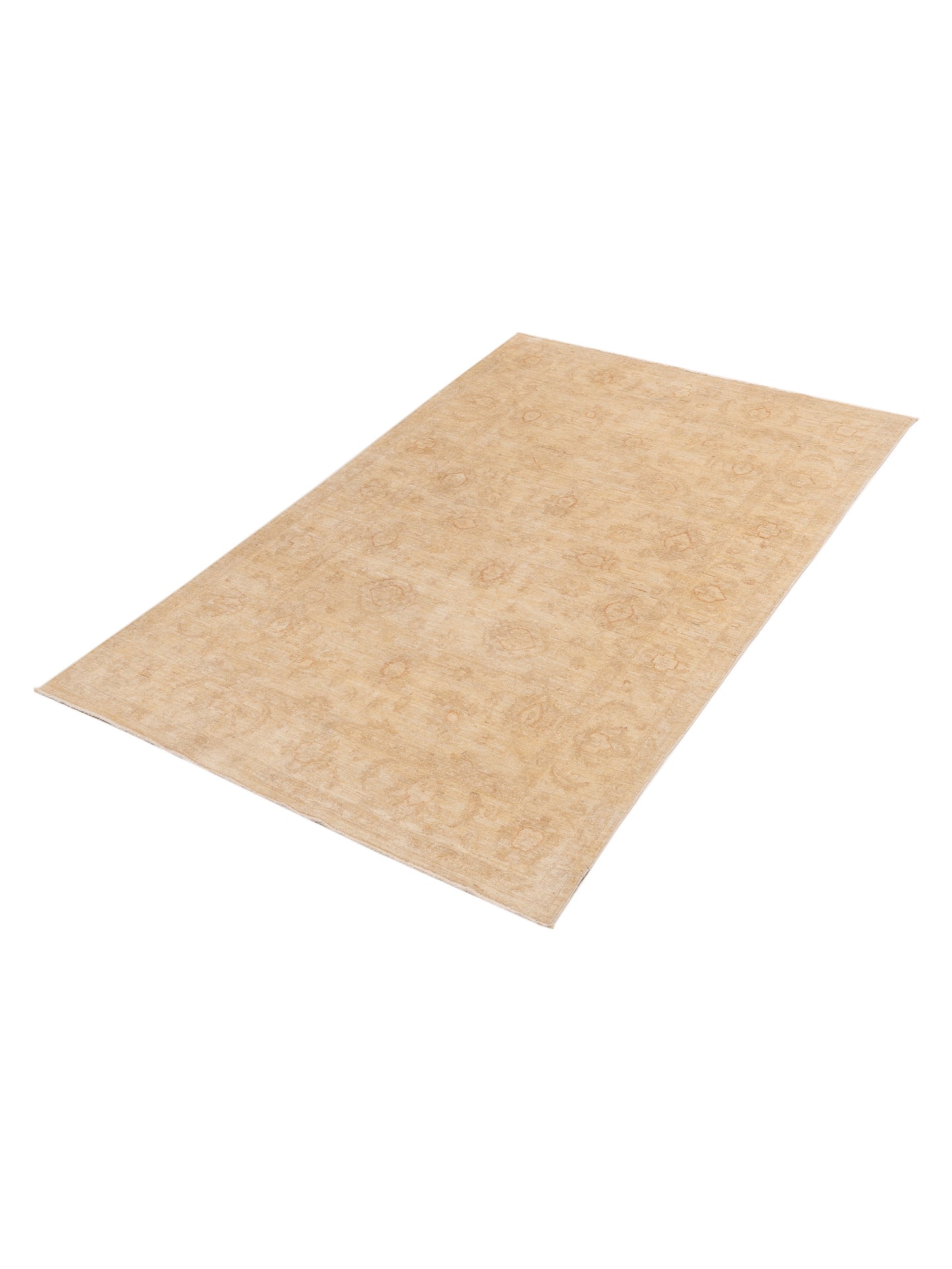 Sultan 119990 Cream Cream 5.9x9 Hand Knotted Rug